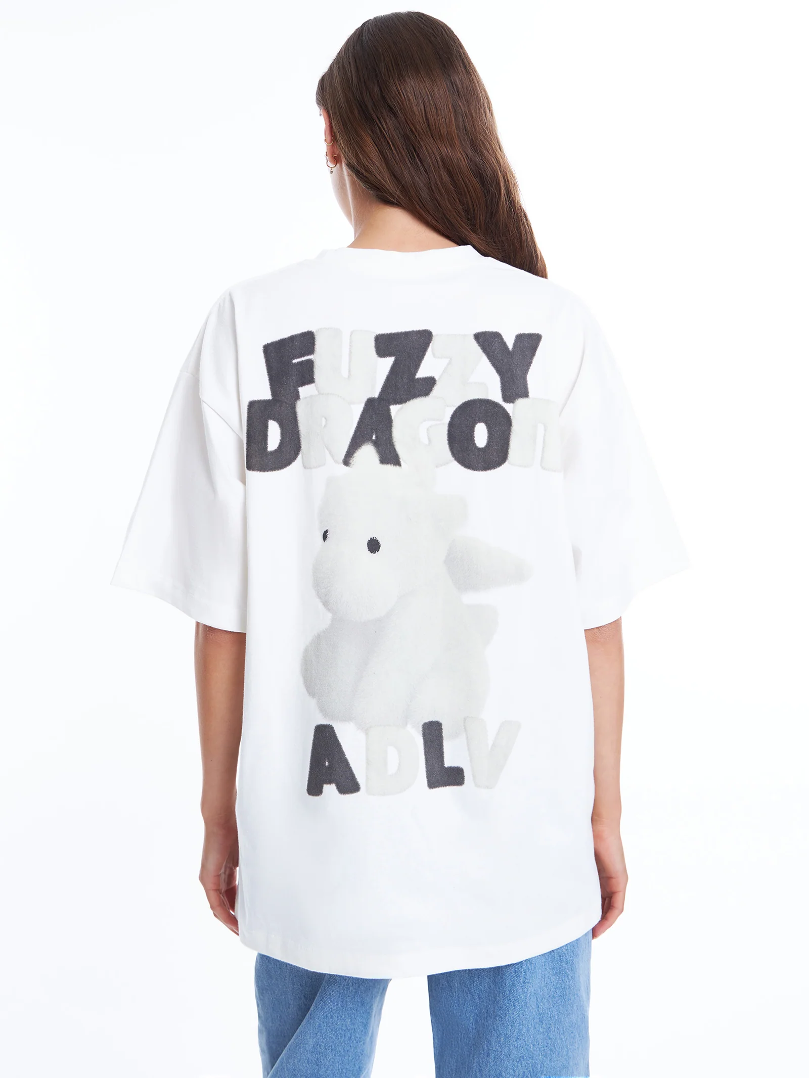 Fuzzy Font Dragon Tee - Image 3
