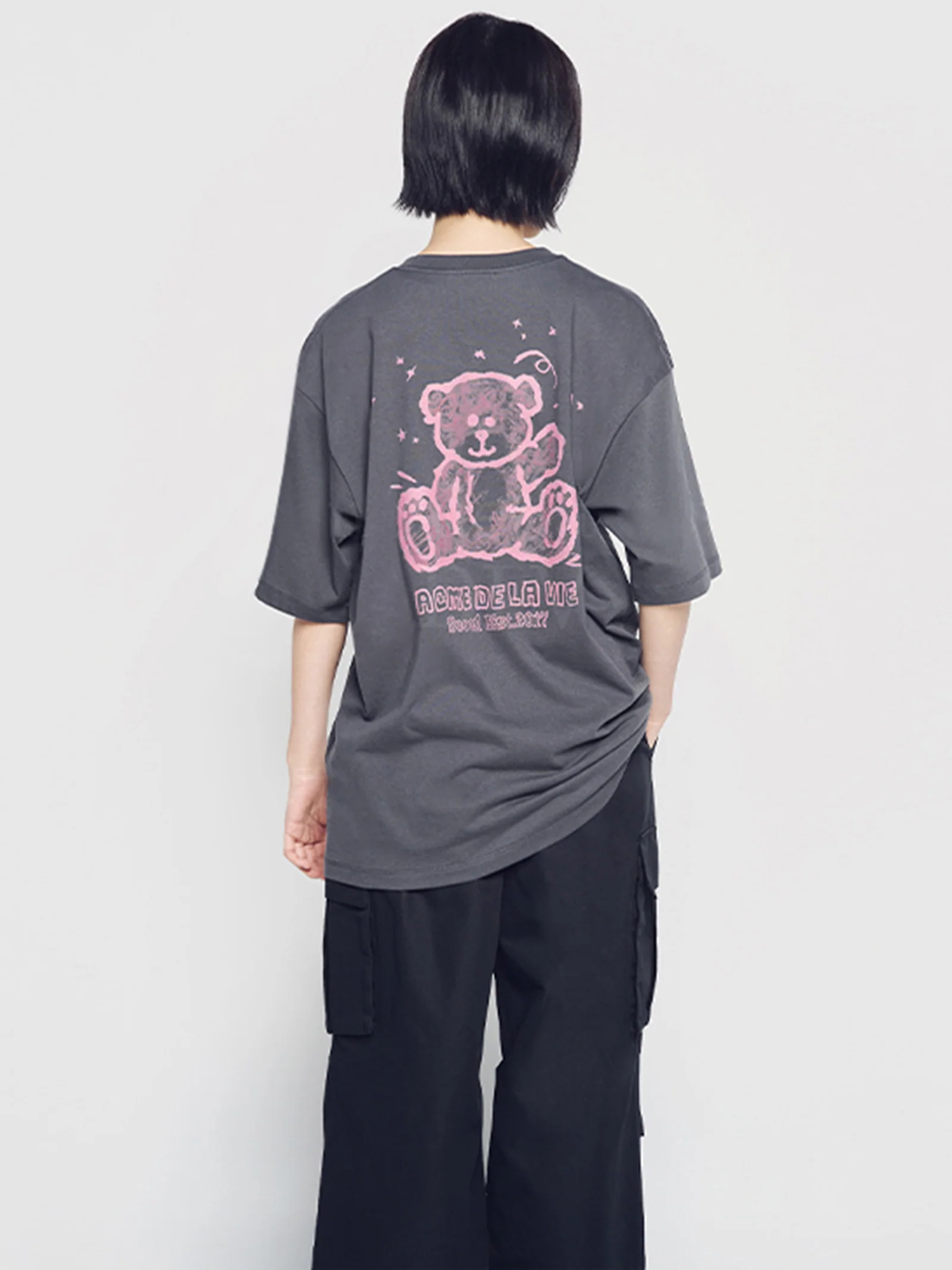 Hand Sketch Bear Tee - Image 4