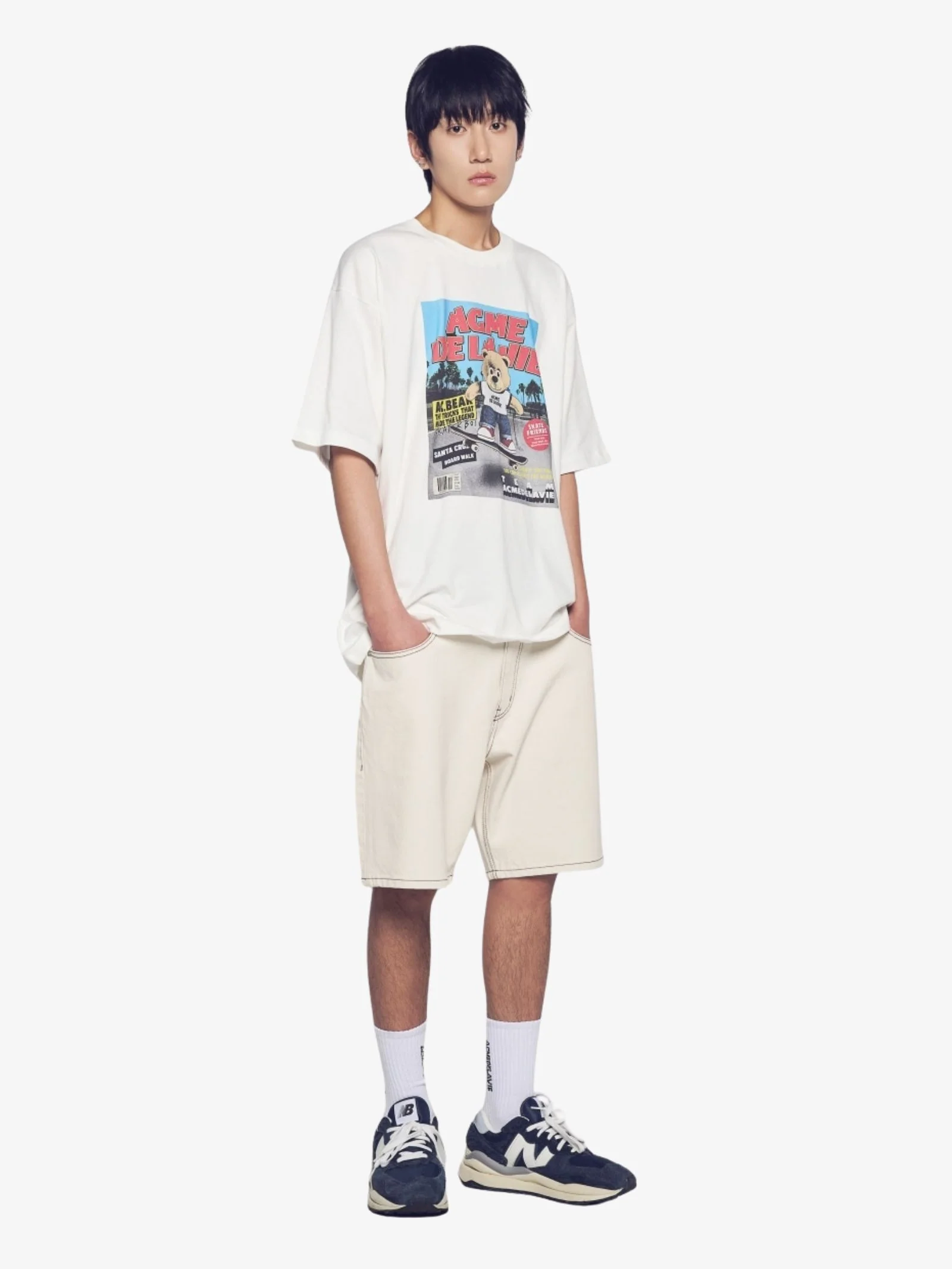 Magazine Ac Bear Short Sleeve T-Shirt - Image 2