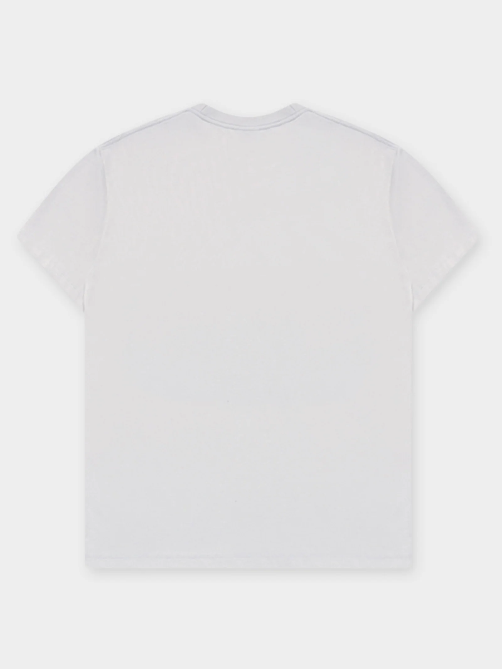 Old School Crack Printing Short Sleeve T-Shirt - Image 2