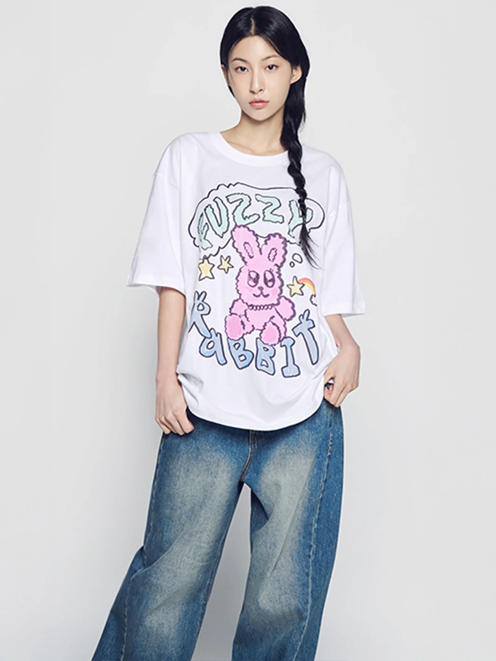 Popstar Rabbit Short Sleeve Tee - Image 4
