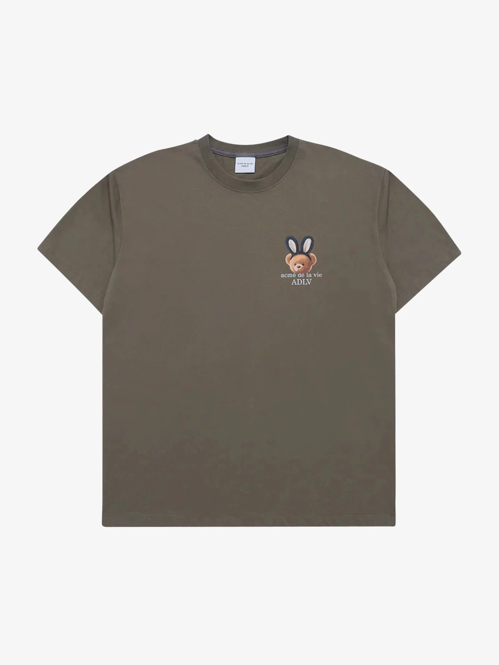 Rabbit Bear Doll Logo Short Sleeve T-Shirt - Image 3