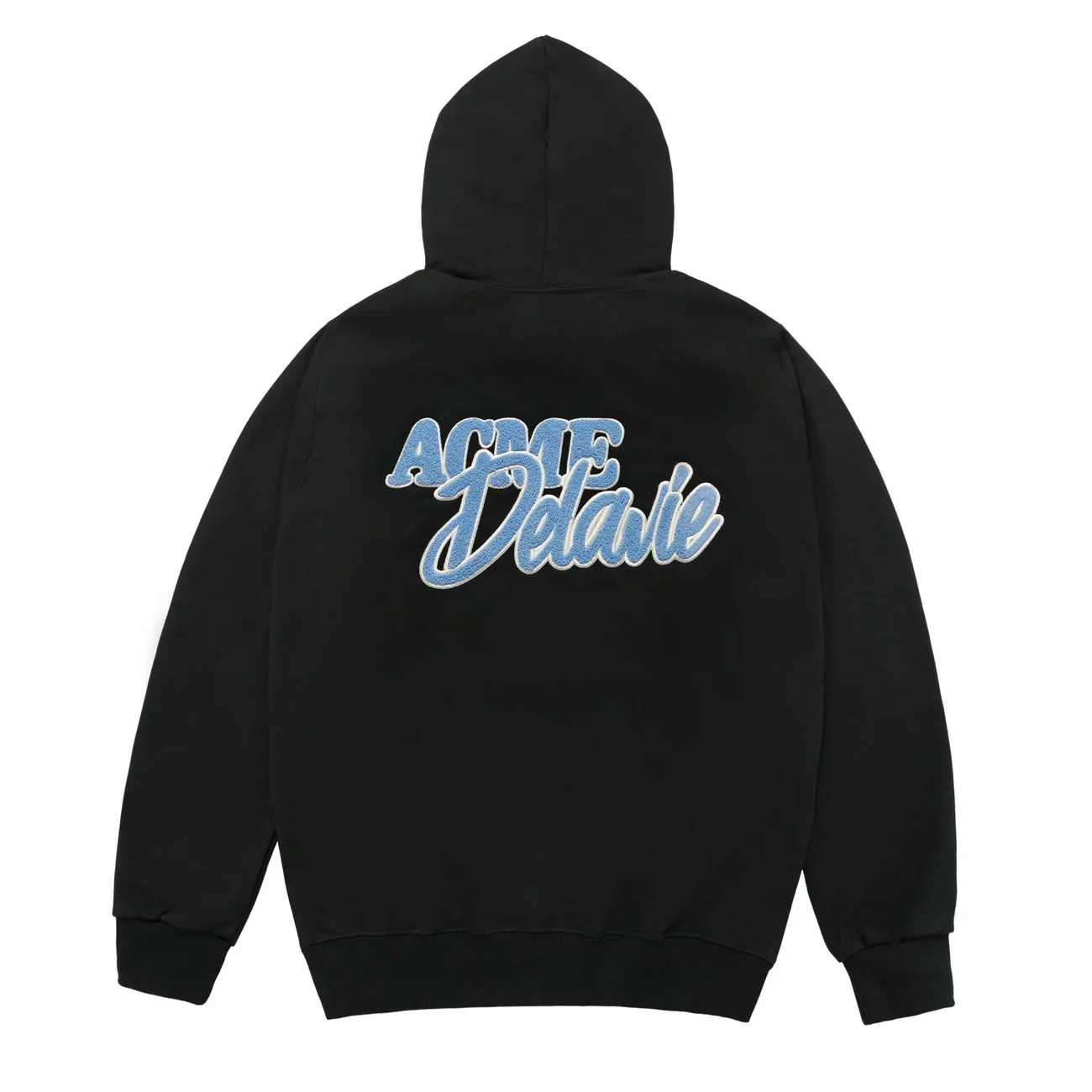 Round Script Boucle Logo Hoodie - Image 2