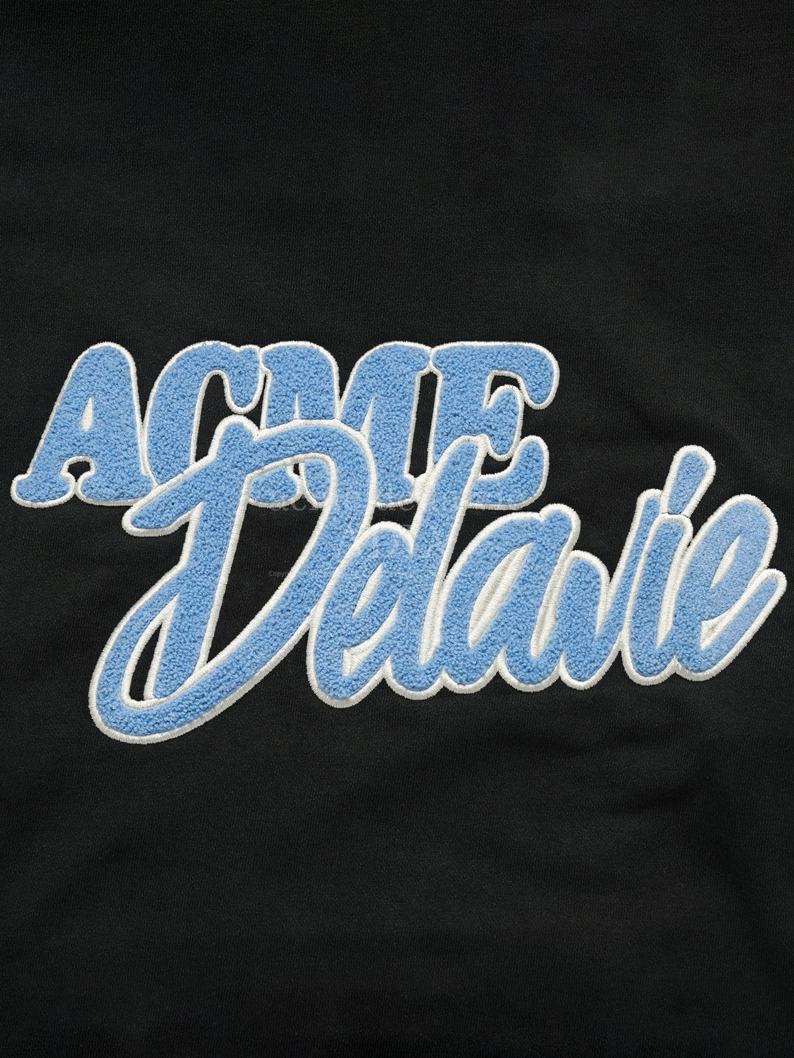Round Script Boucle Logo Hoodie - Image 3