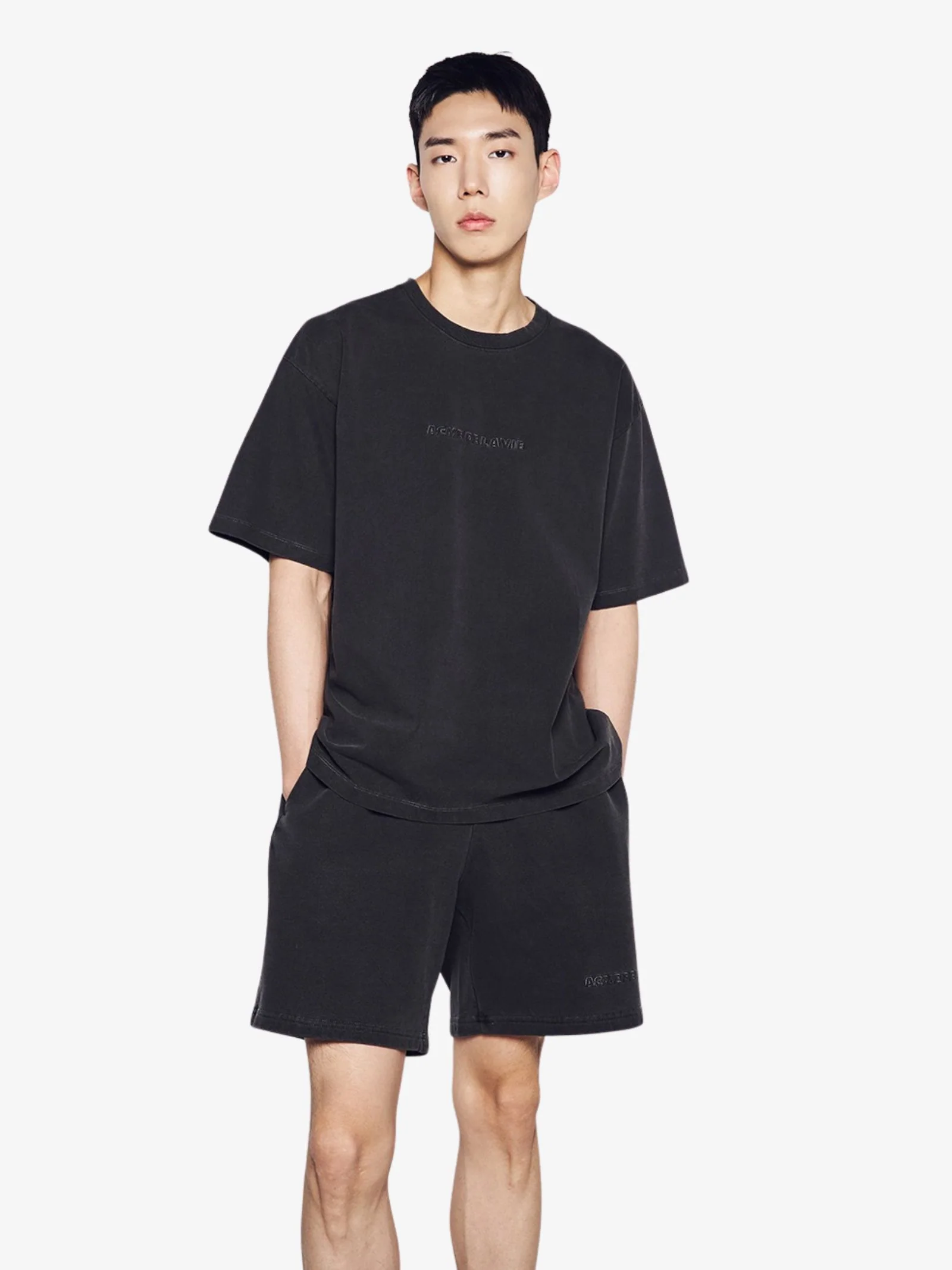 Simple Logo Pigment Short Sleeve T-Shirt - Image 2