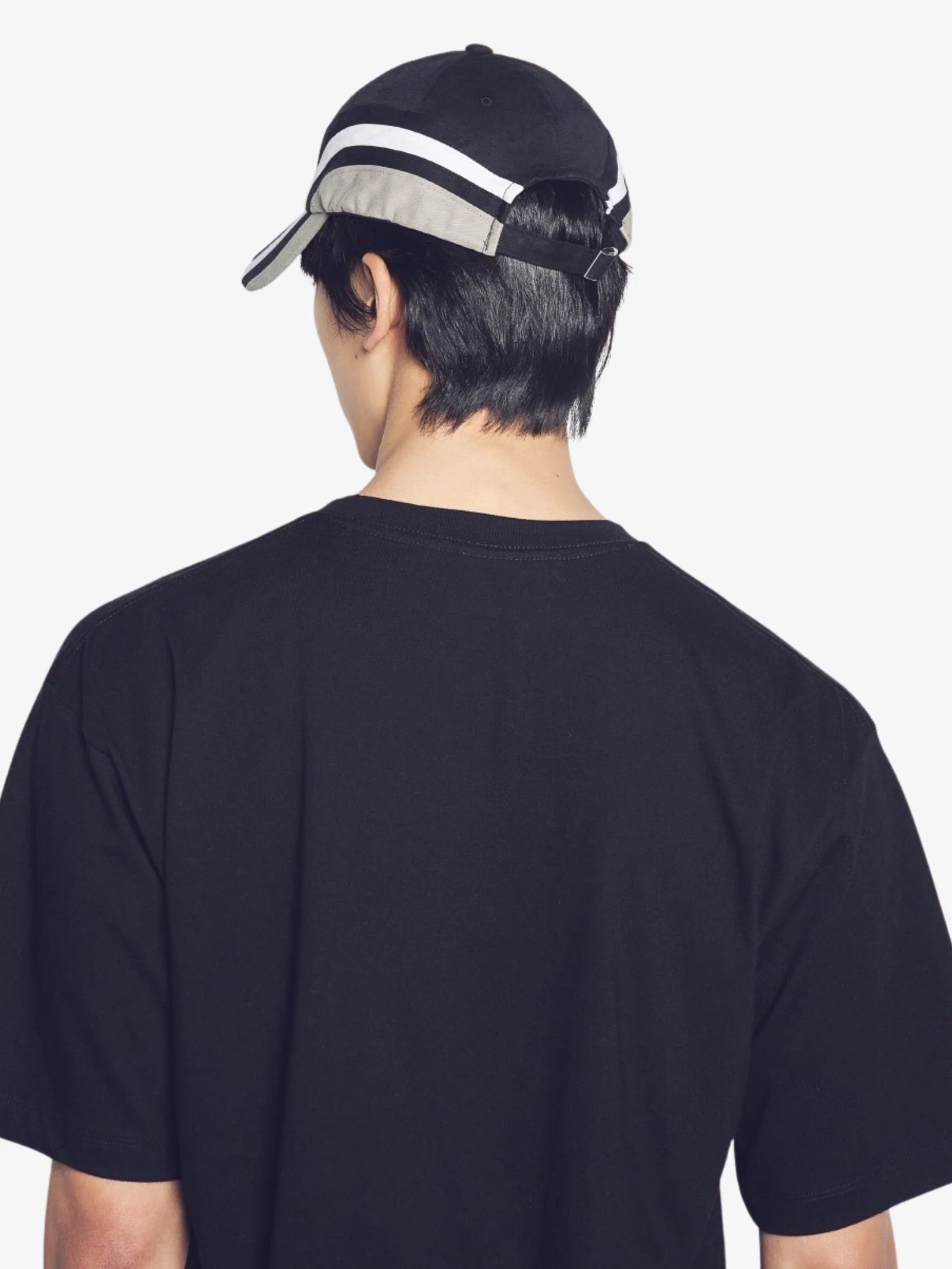 Three-Tone Asymmetry Cotton Ballcap - Image 3