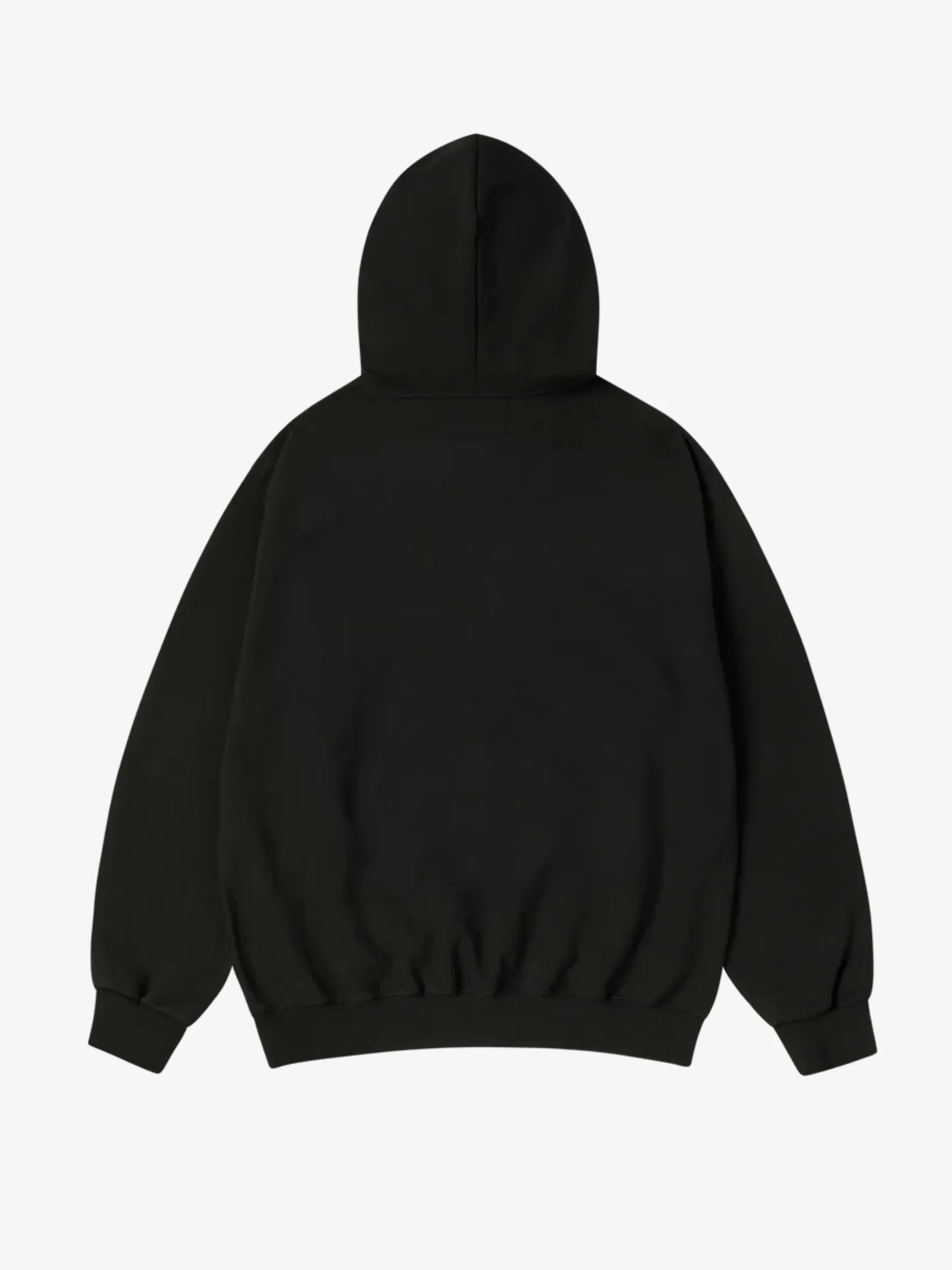 Two Tone Thick Print Hoodie - Image 2
