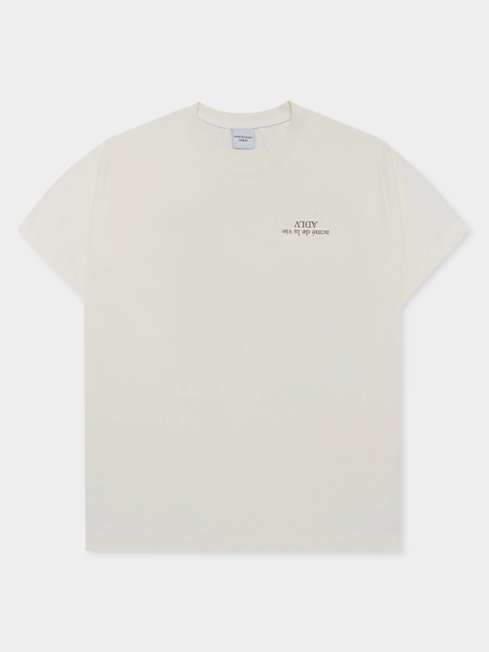 Upside Down Logo Basic Tee - Image 3