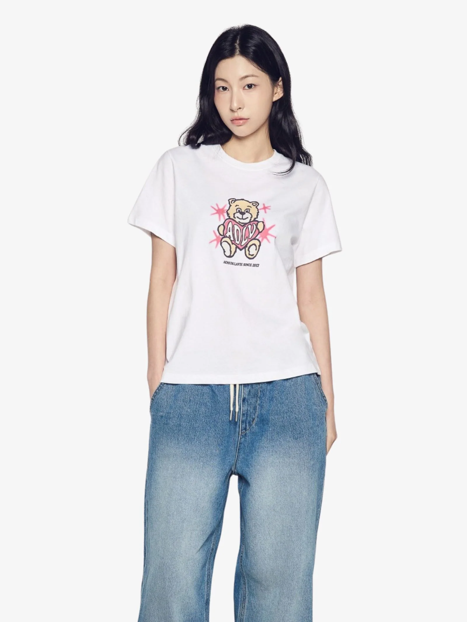 Women's Ac Bear Heart T-Shirt