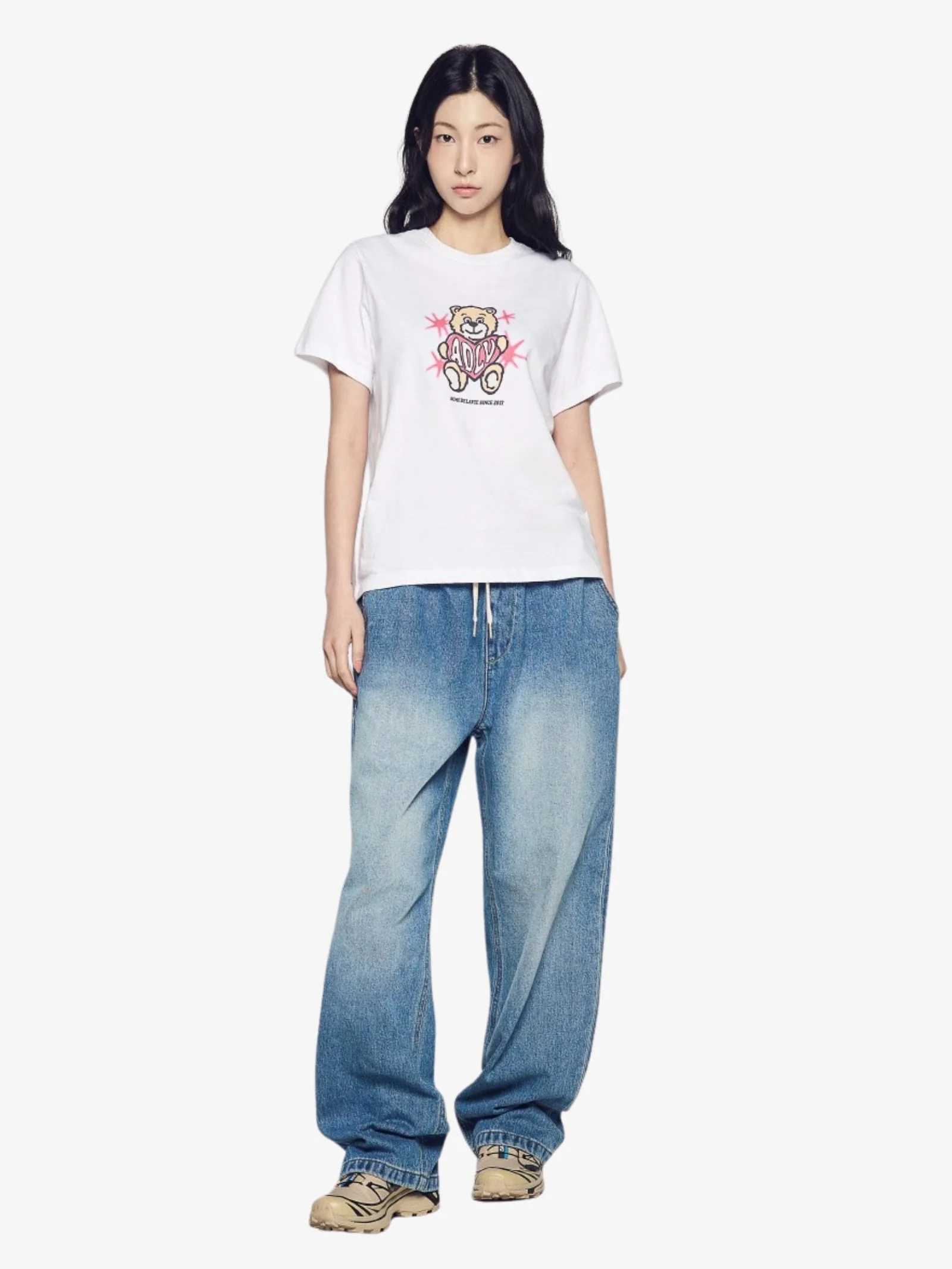 Women's Ac Bear Heart T-Shirt - Image 2
