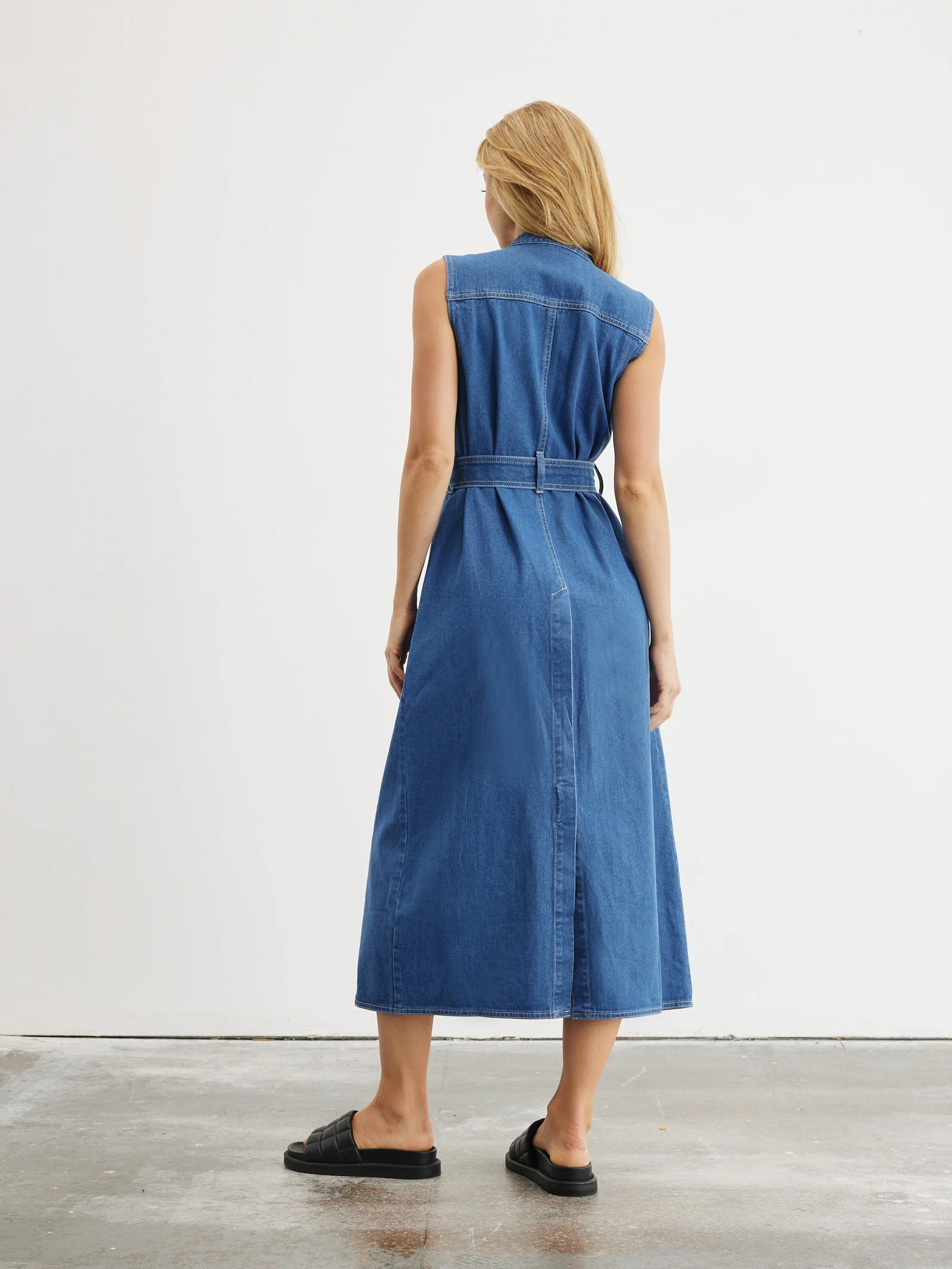 Advance Multi-Wear Denim Trench - Image 6