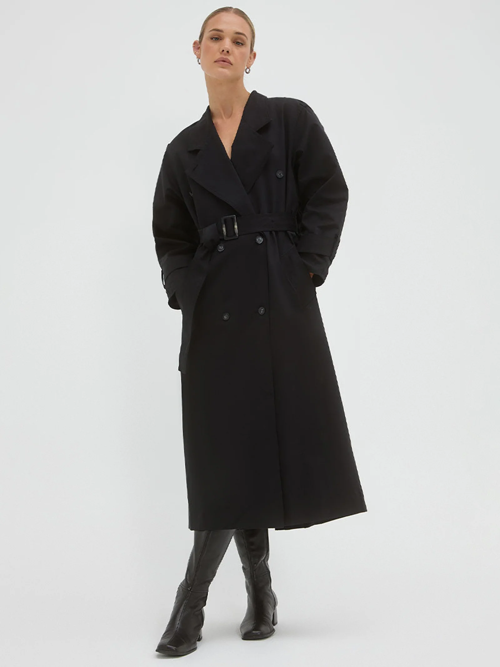 Agency Trench Coat - Image 2