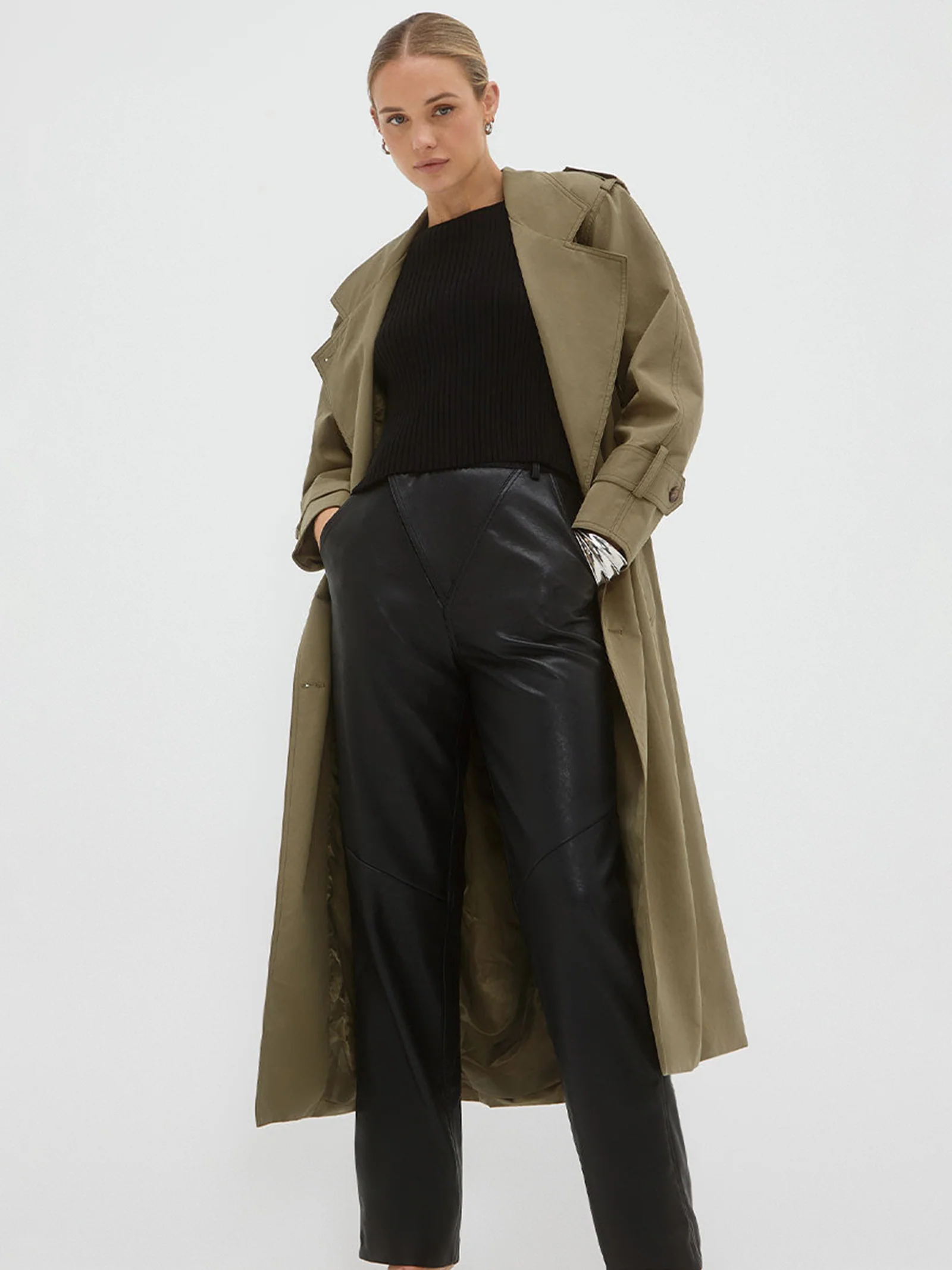 Agency Trench Coat - Image 3