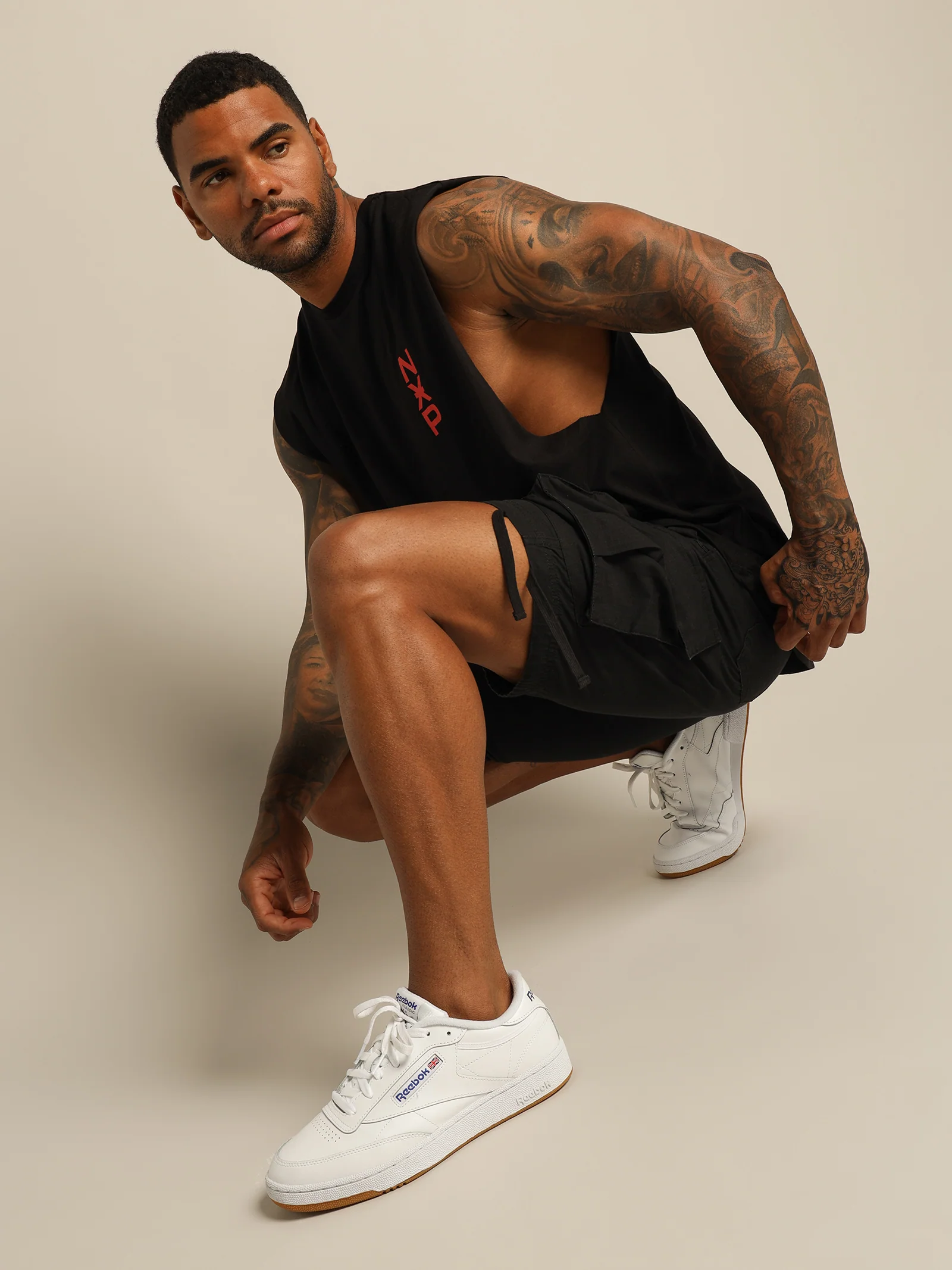 Agile Scoop Back Muscle Shirt - Image 2
