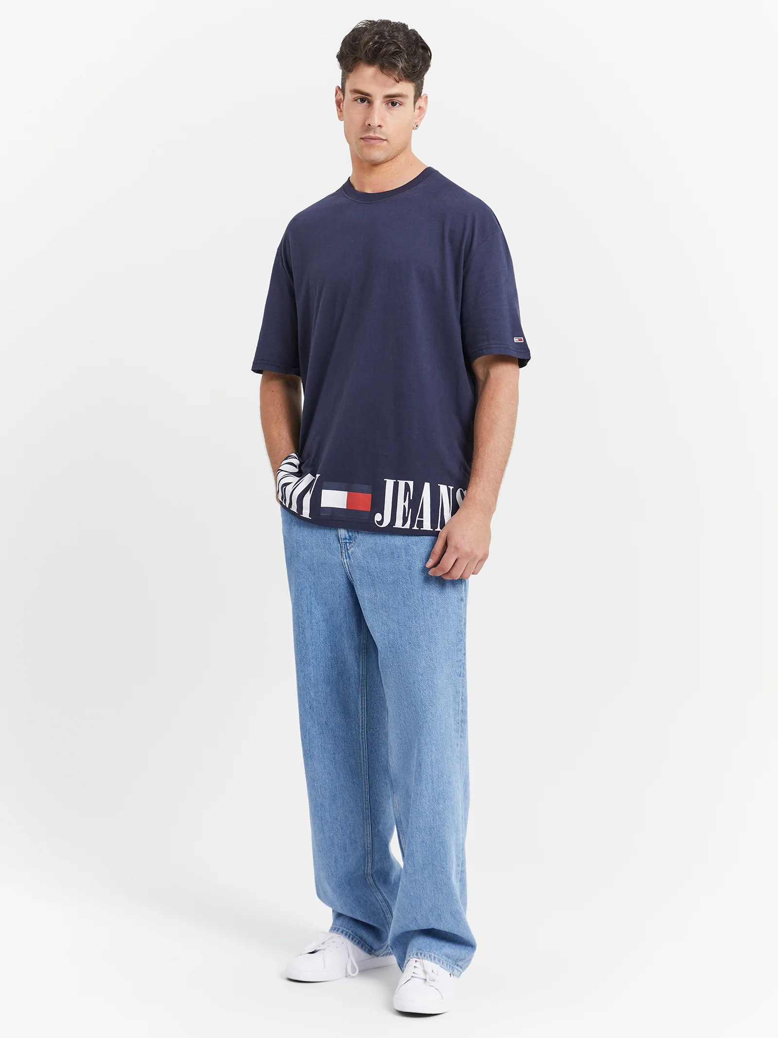 Aiden Baggy Faded Jeans - Image 2