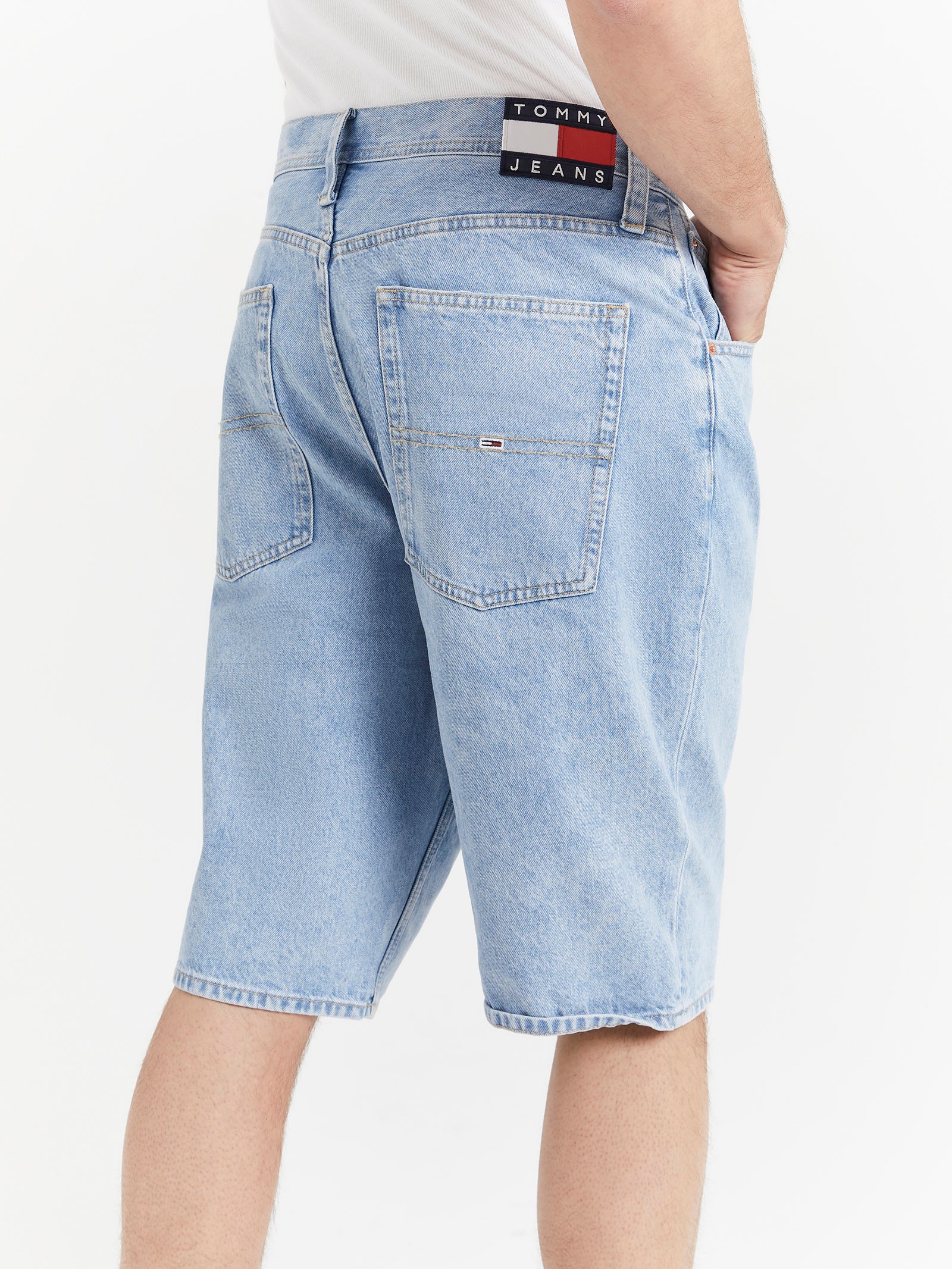 Aiden Faded Baggy Denim Shorts - Image 3
