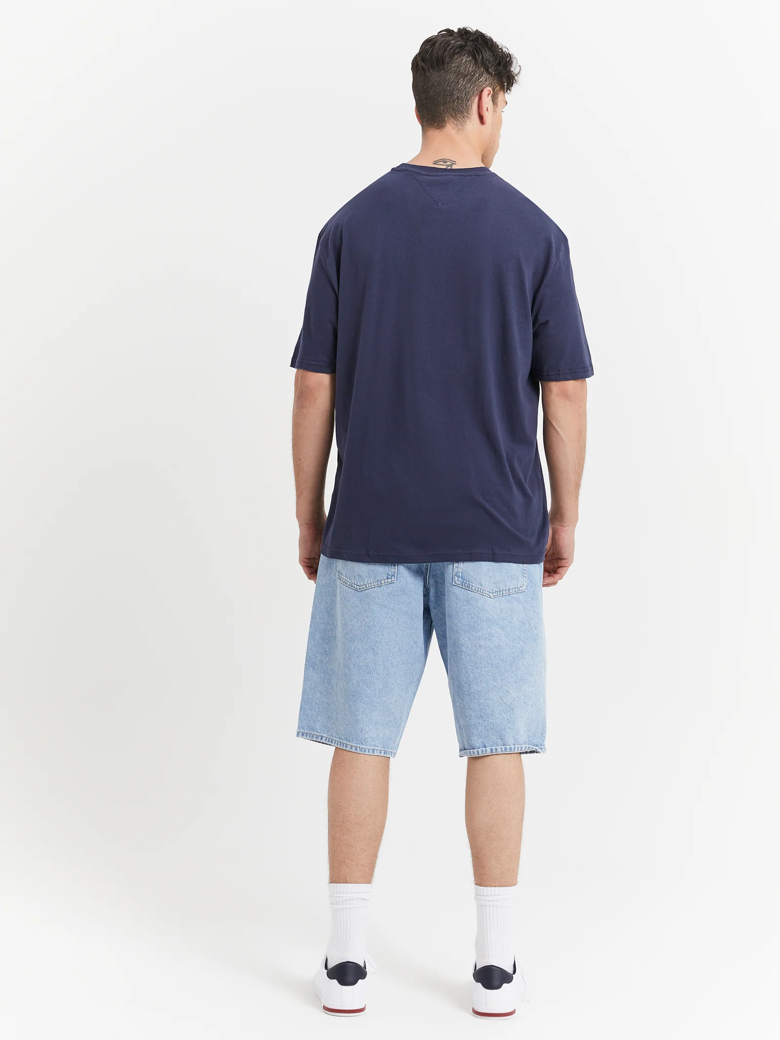 Aiden Faded Baggy Denim Shorts - Image 5
