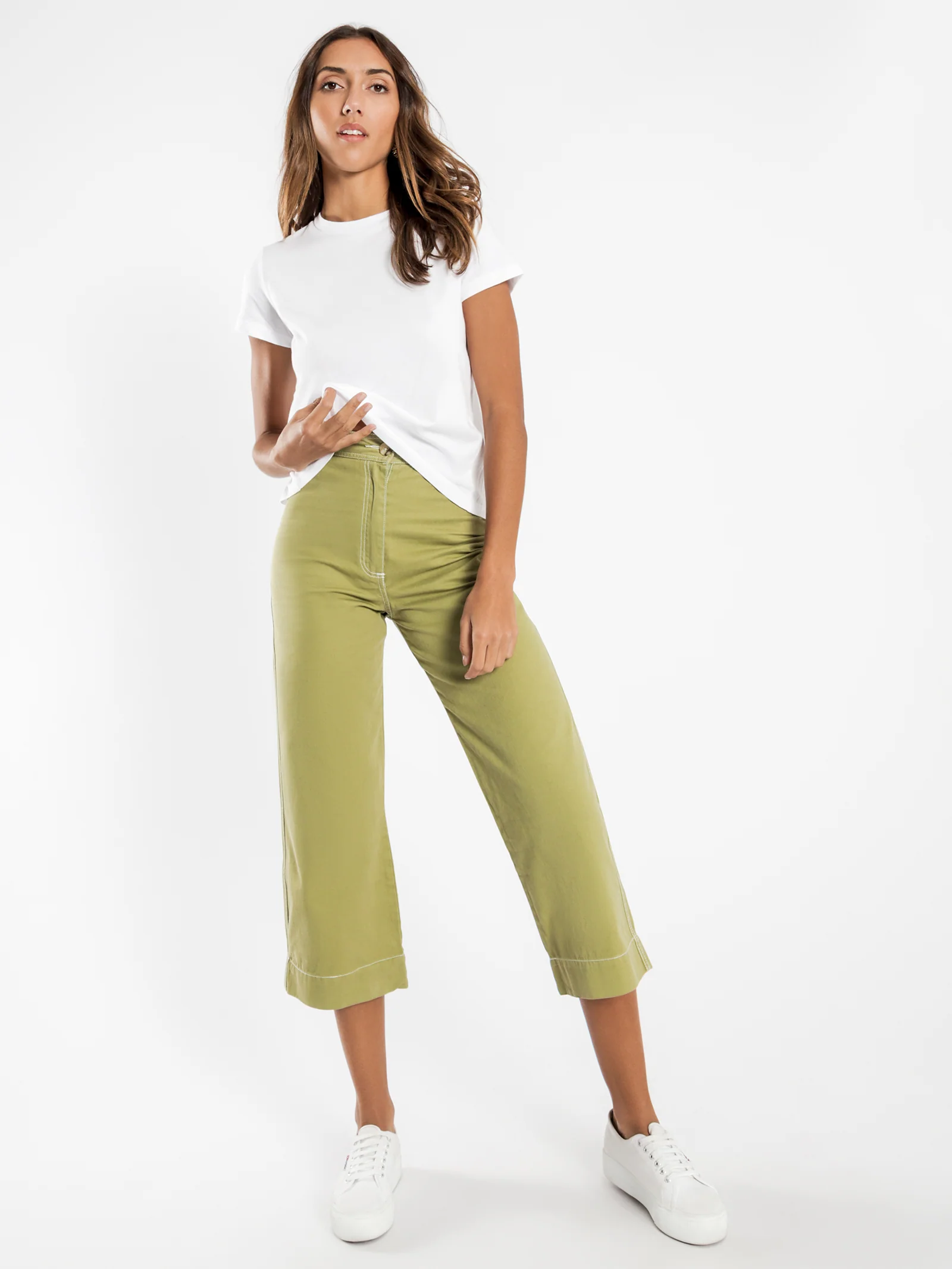 Ainsley Button Back T-Shirt - Image 2