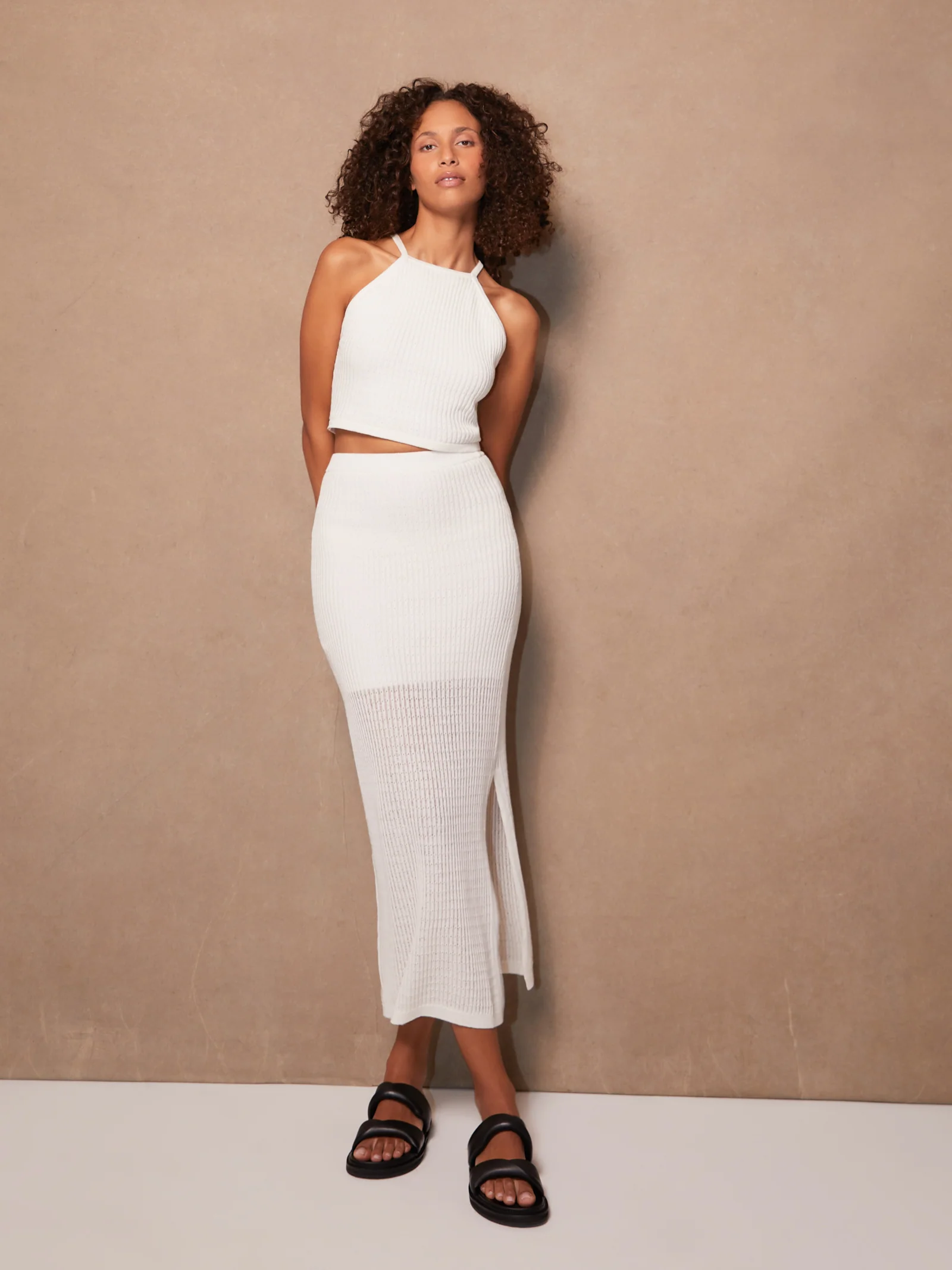 Alani Knit Halter Top - Image 2