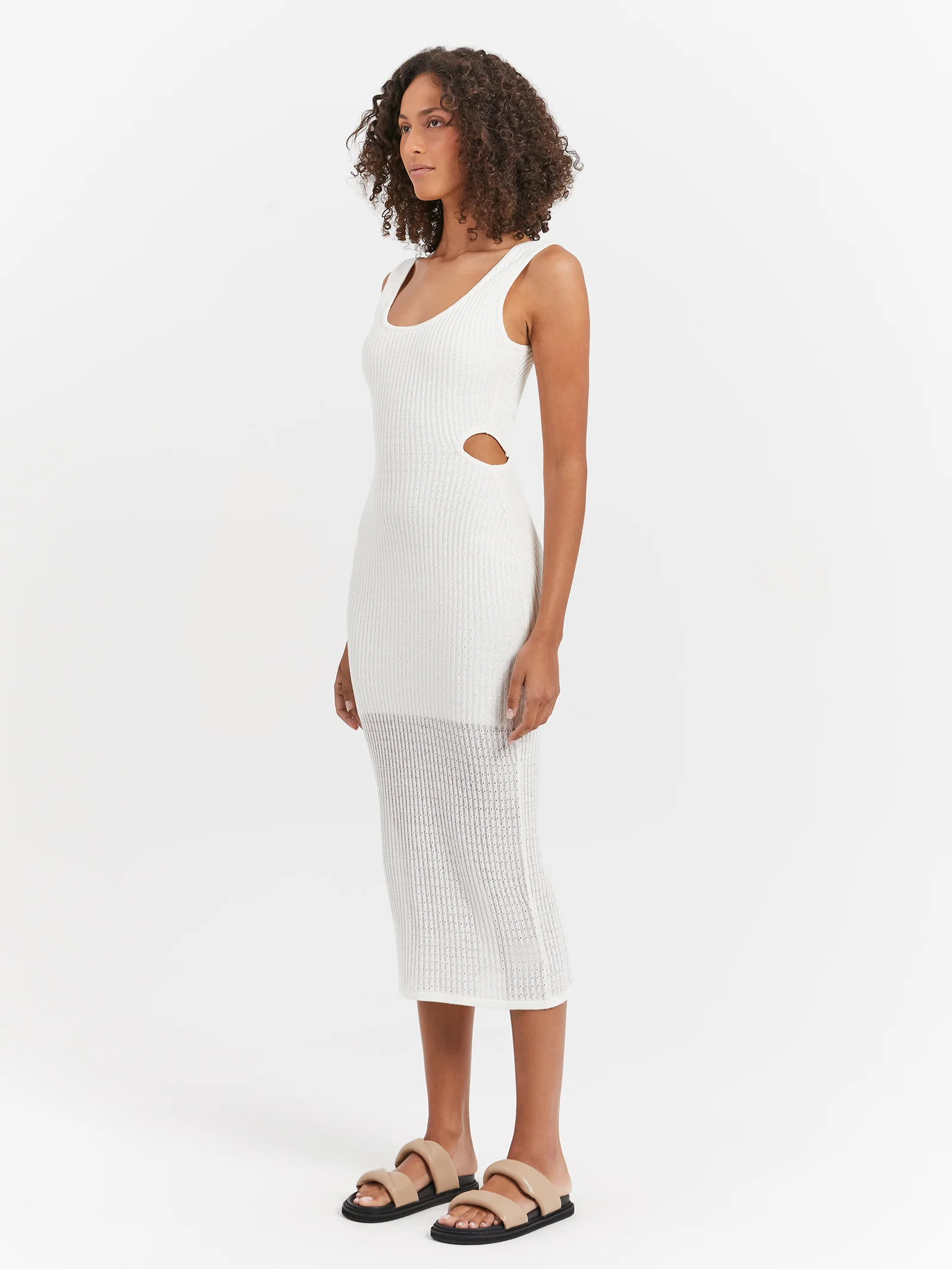 Alani Knit Midi Dress - Image 2