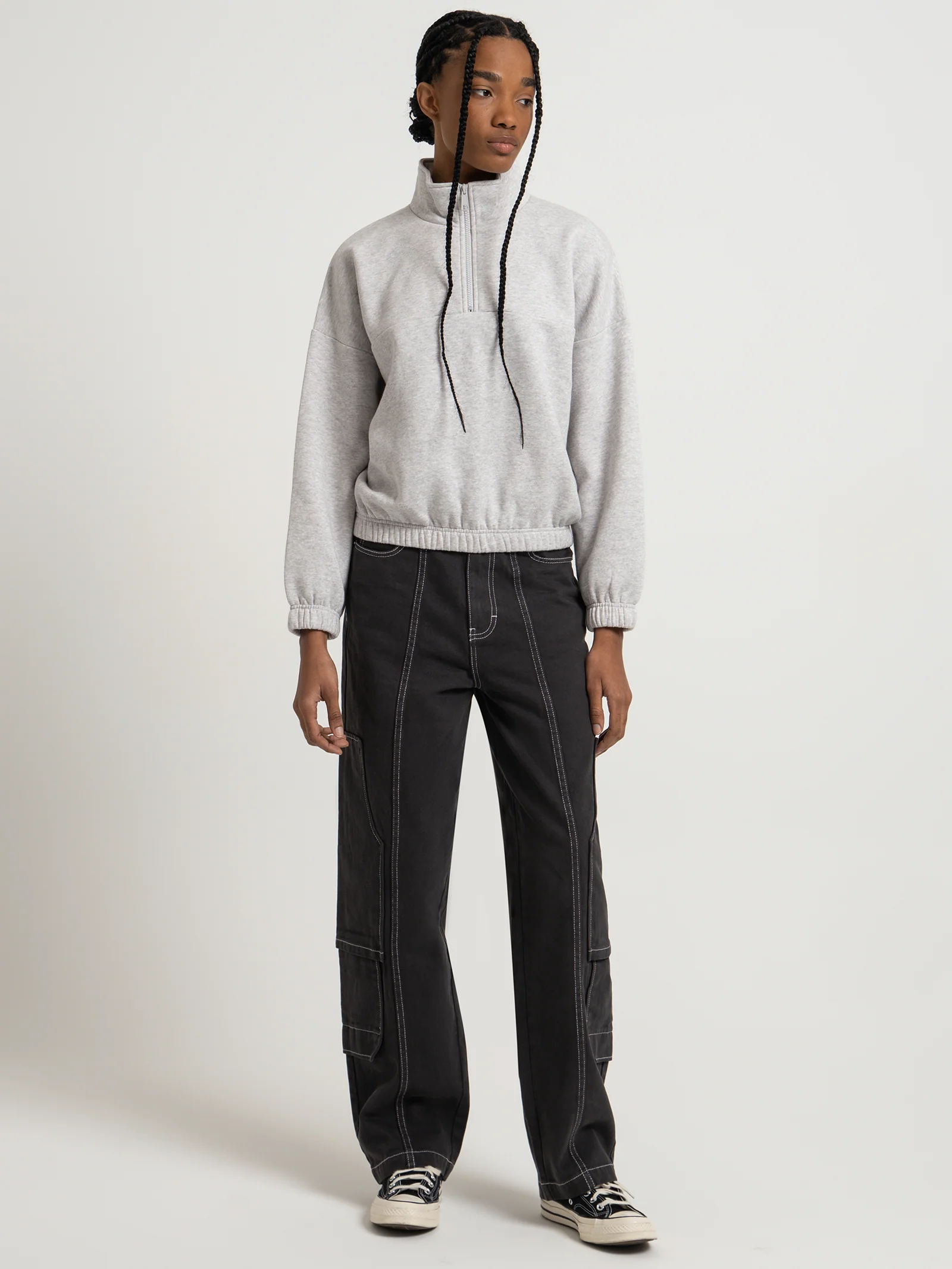 Alara Half Zip Sweat - Image 2