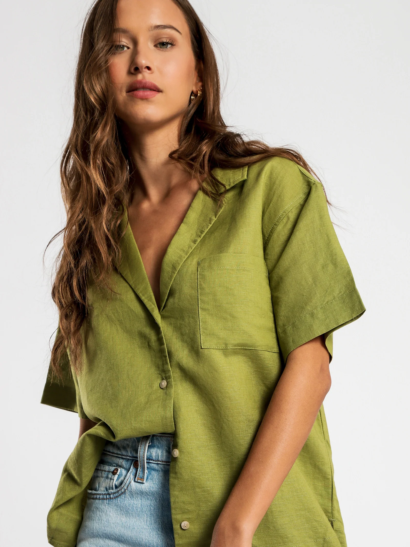 Albion Linen Shirt - Image 3