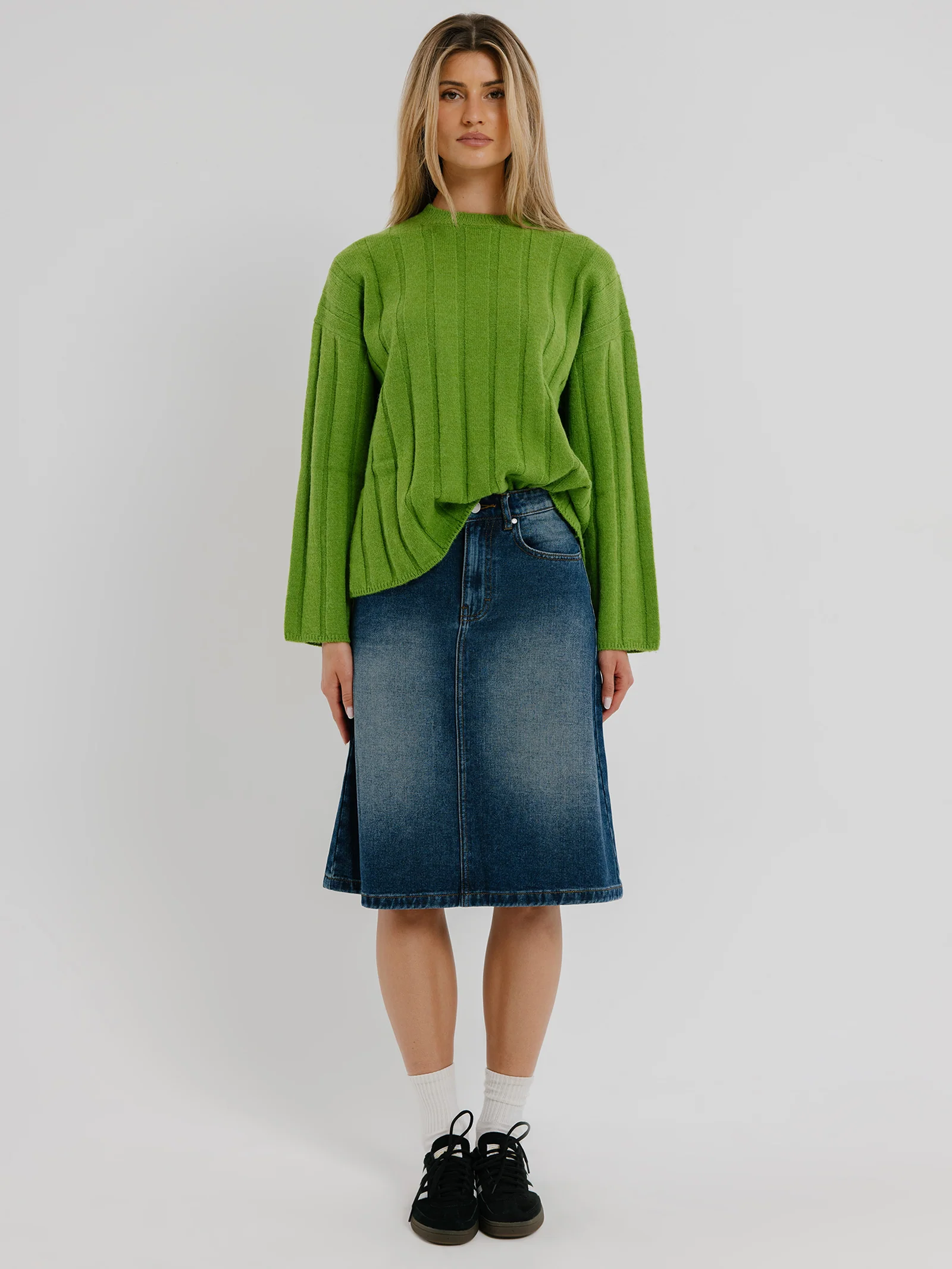 Alec Denim Skirt - Image 2