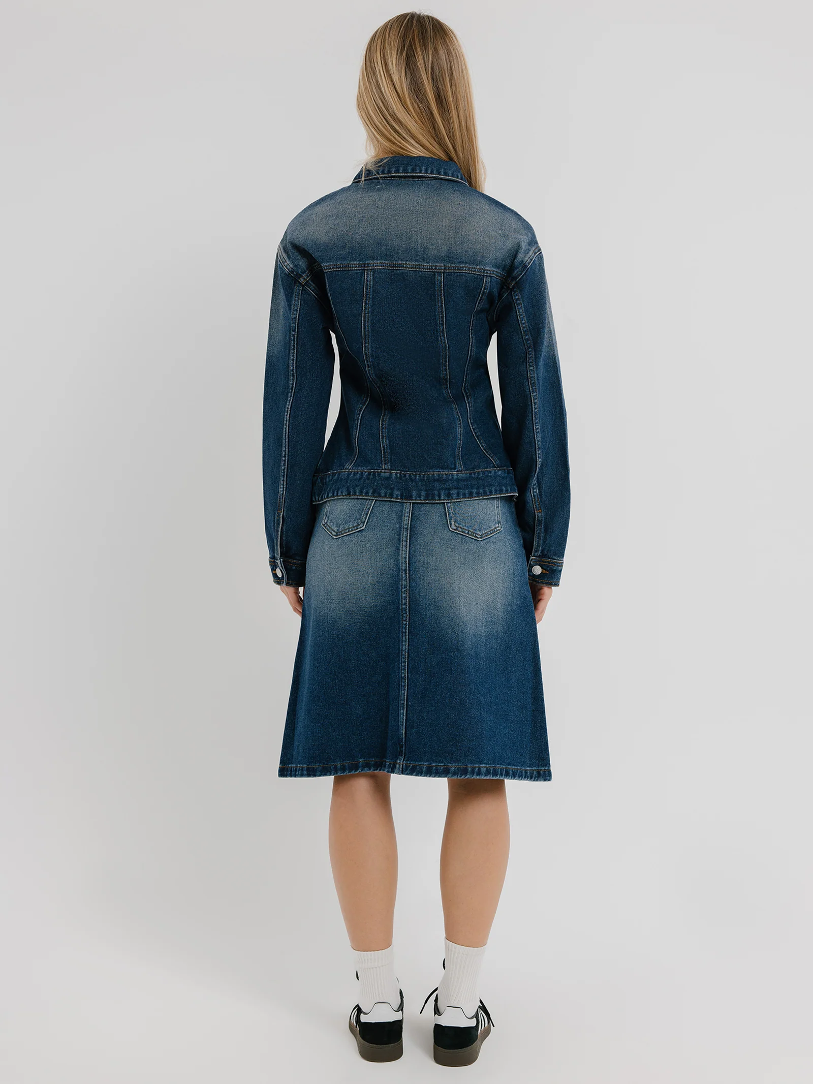 Alec Fitted Denim Jacket - Image 4