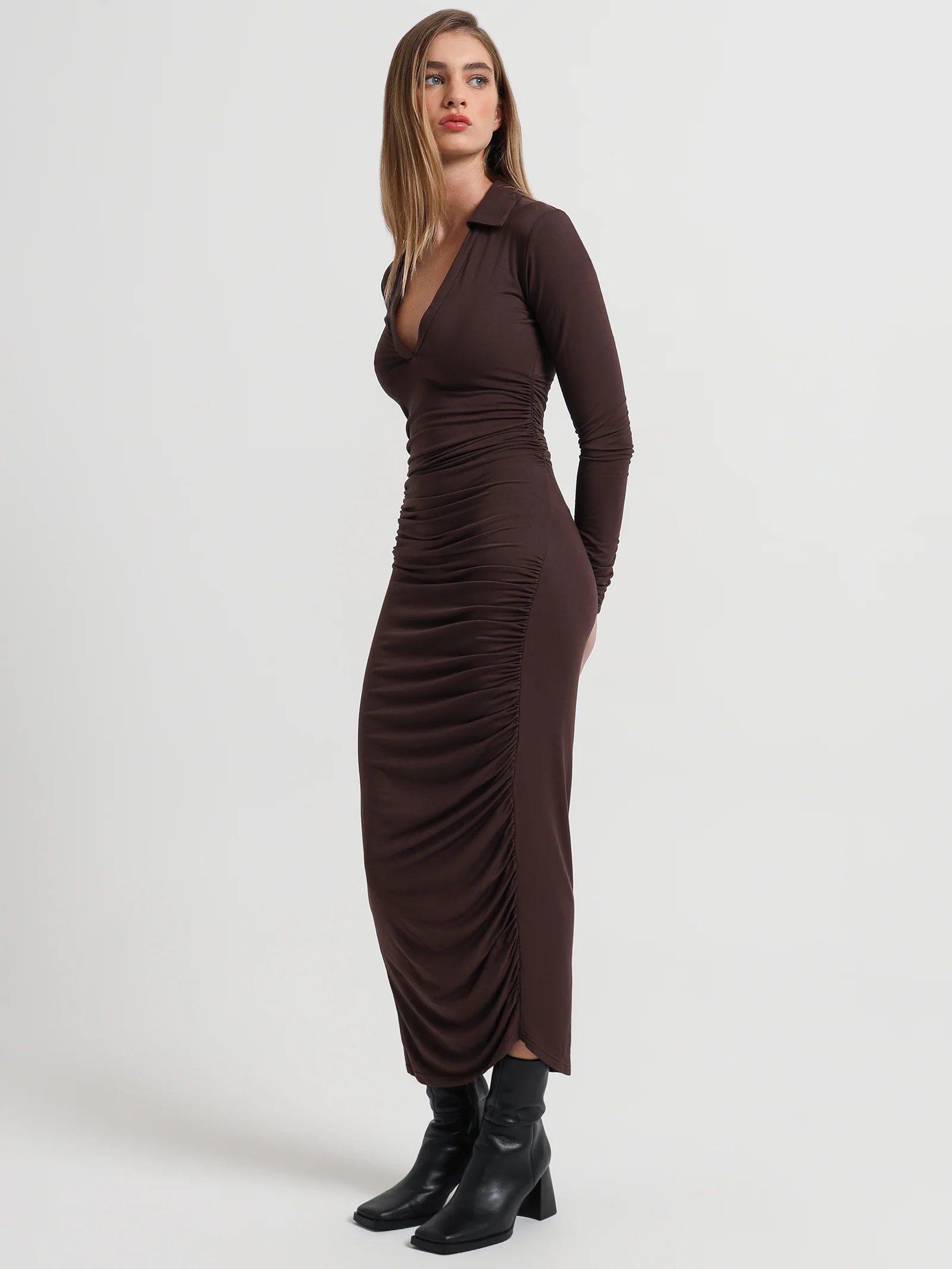 Alexa Jersey Midi Dress - Image 2