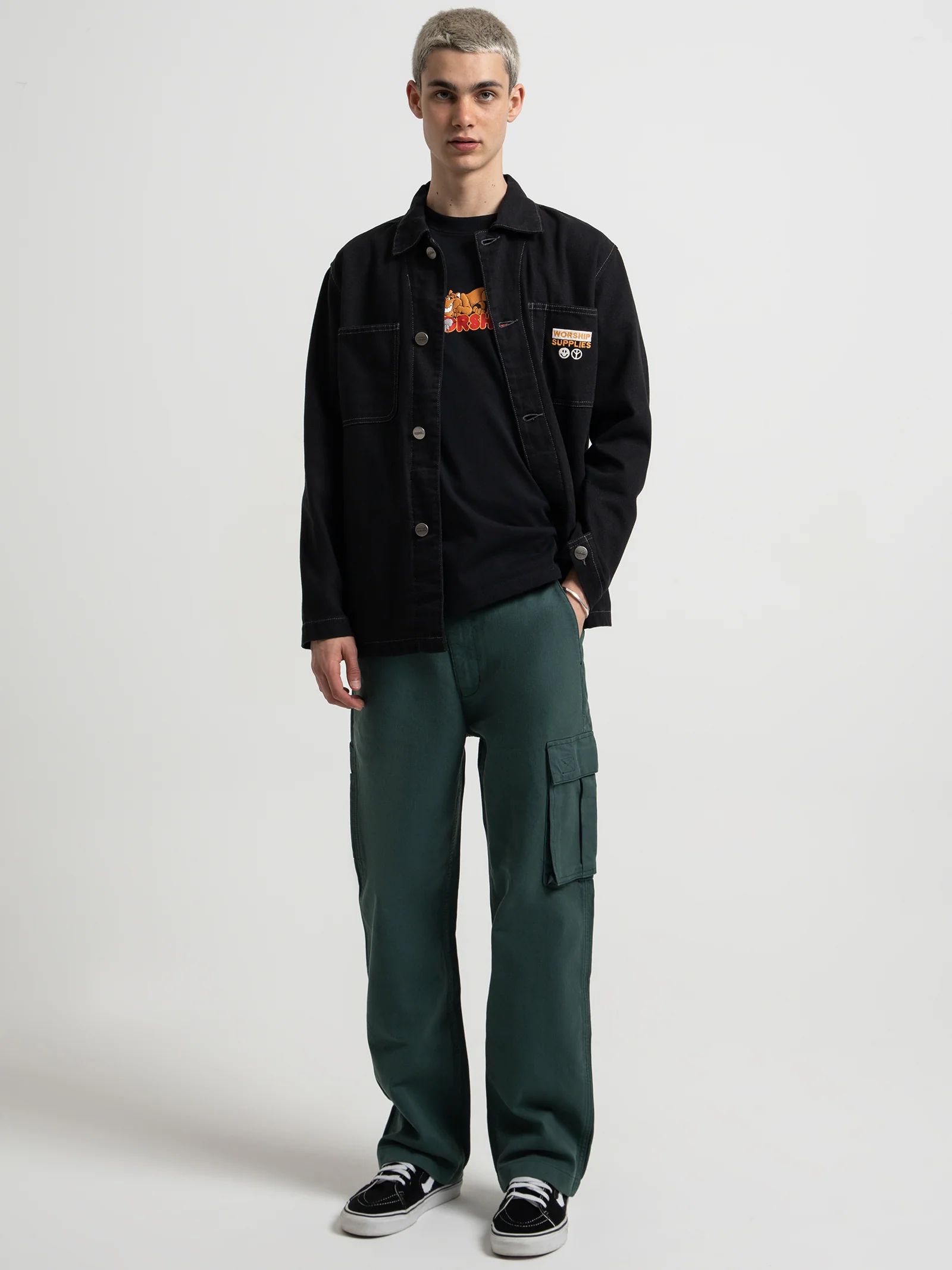 All Bark Canvas Shacket - Image 2