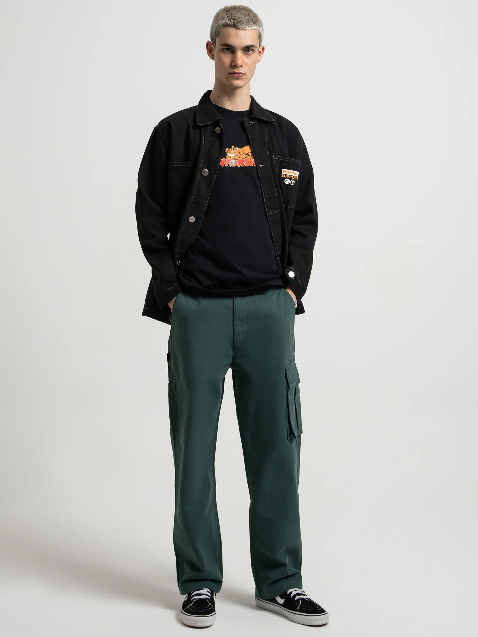 All Bark Canvas Shacket - Image 4