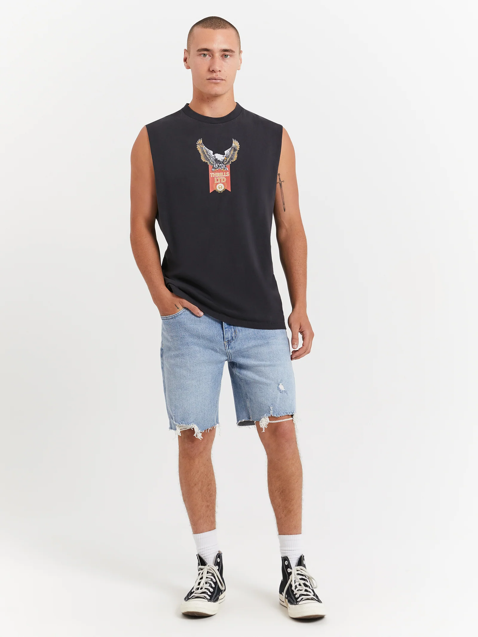 All For One Muscle T-Shirt - Image 2