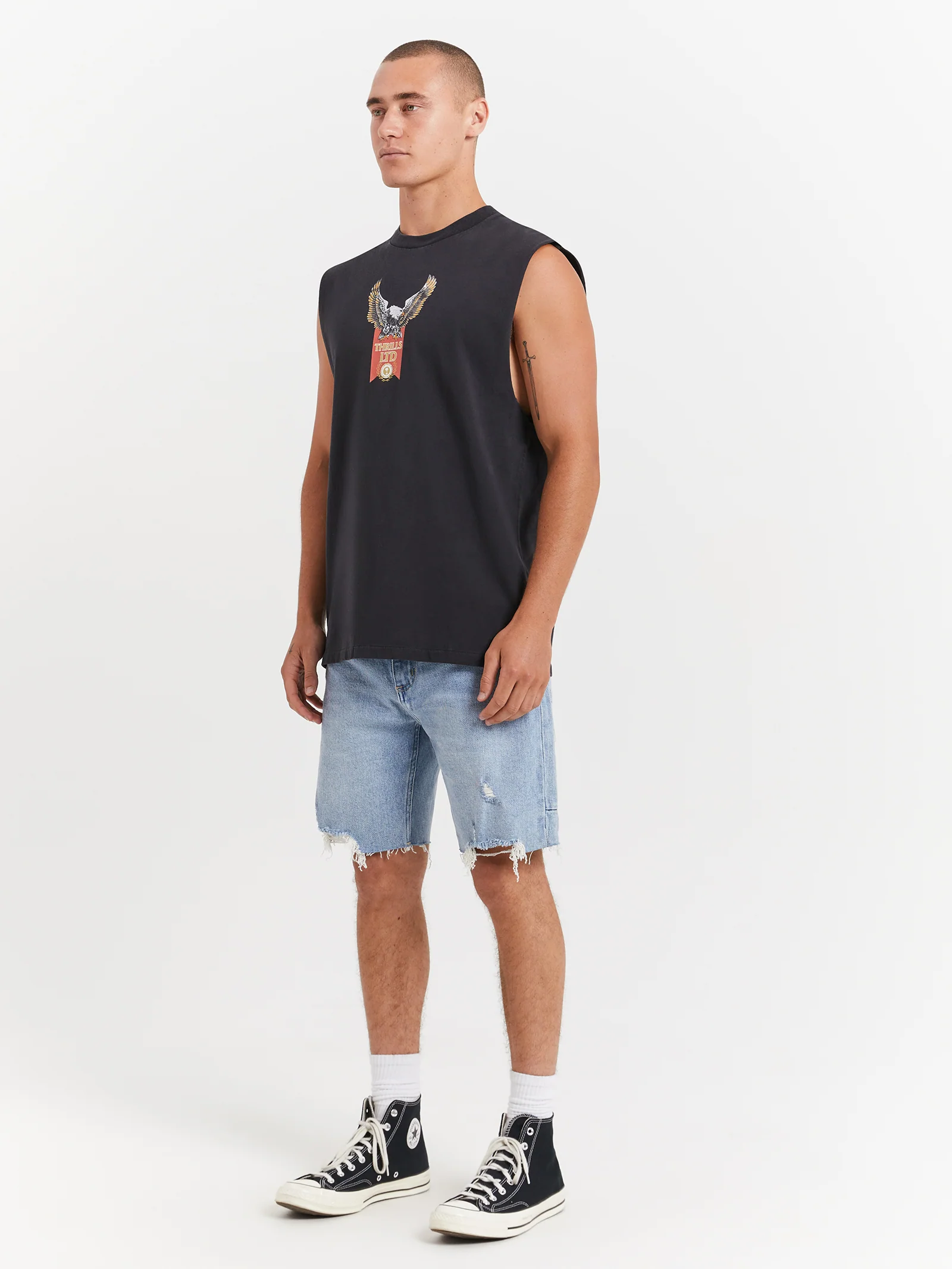 All For One Muscle T-Shirt - Image 4
