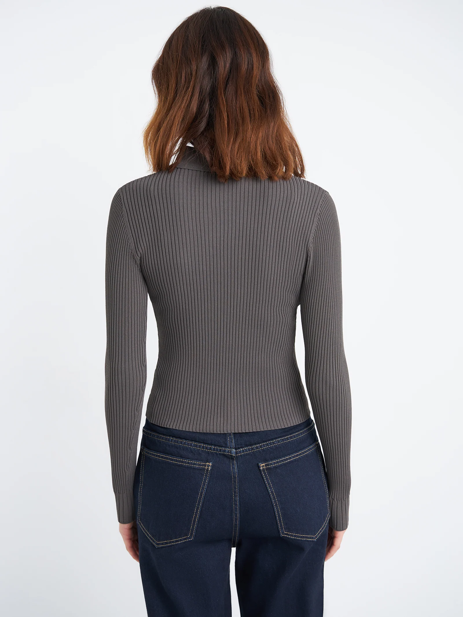 Allegra Button Up Knit Top - Image 5