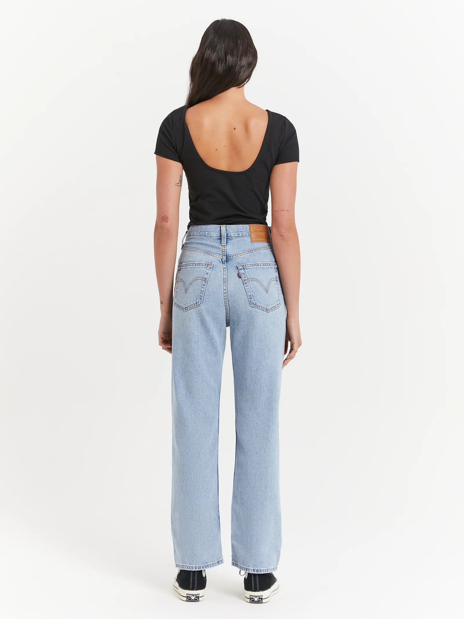Allegra Scoop Back T-Shirt - Image 5