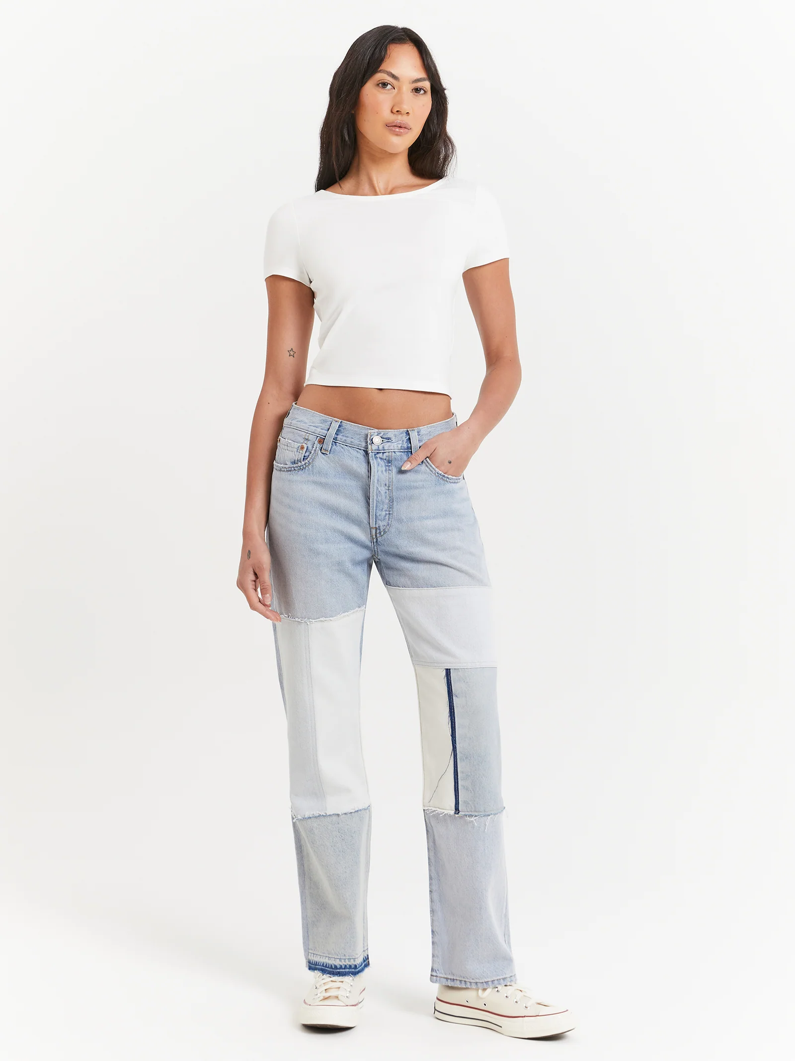 Allegra Scoop Back T-Shirt - Image 2