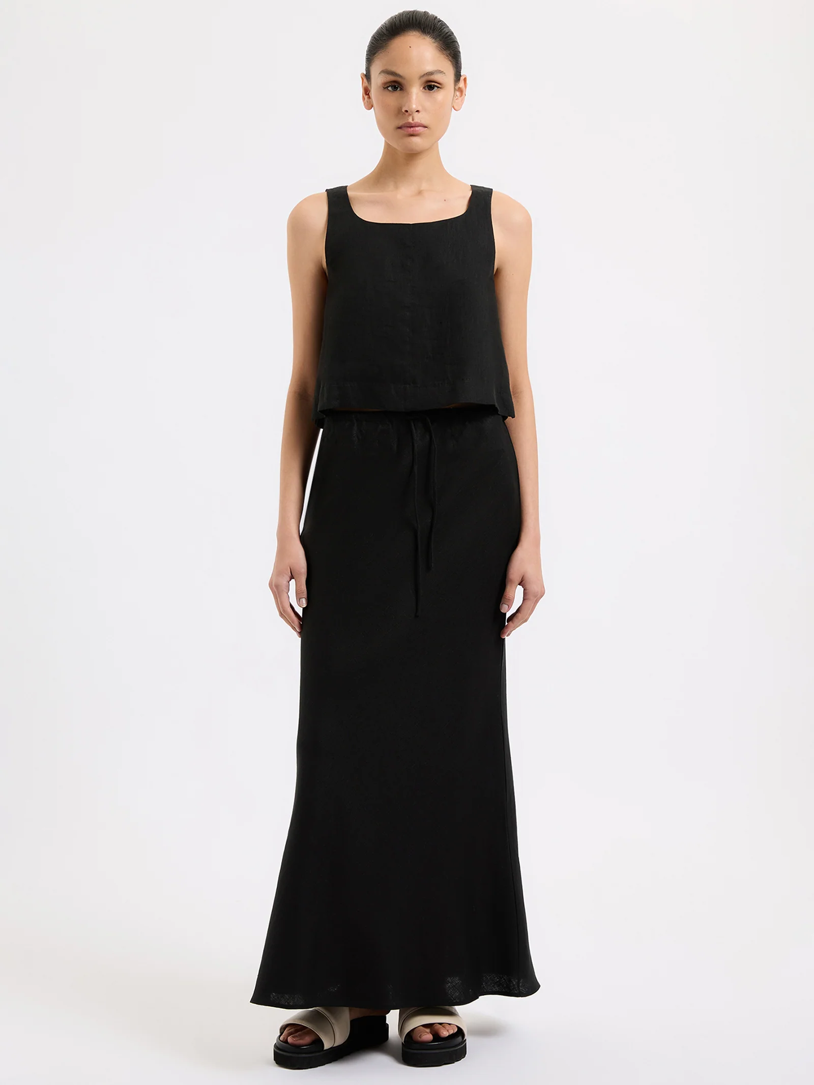 Amani Linen Skirt - Image 4