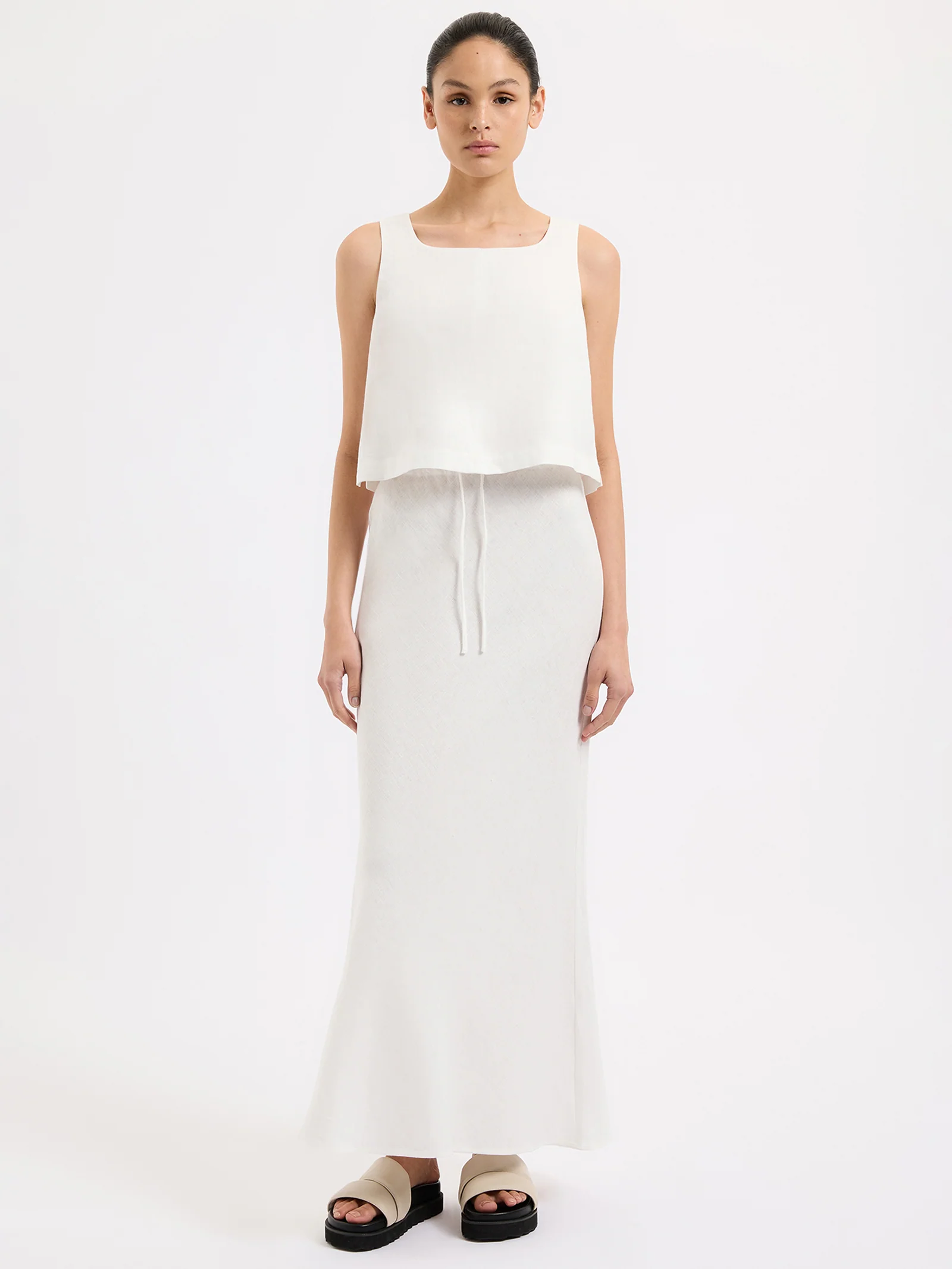 Amani Linen Skirt - Image 4