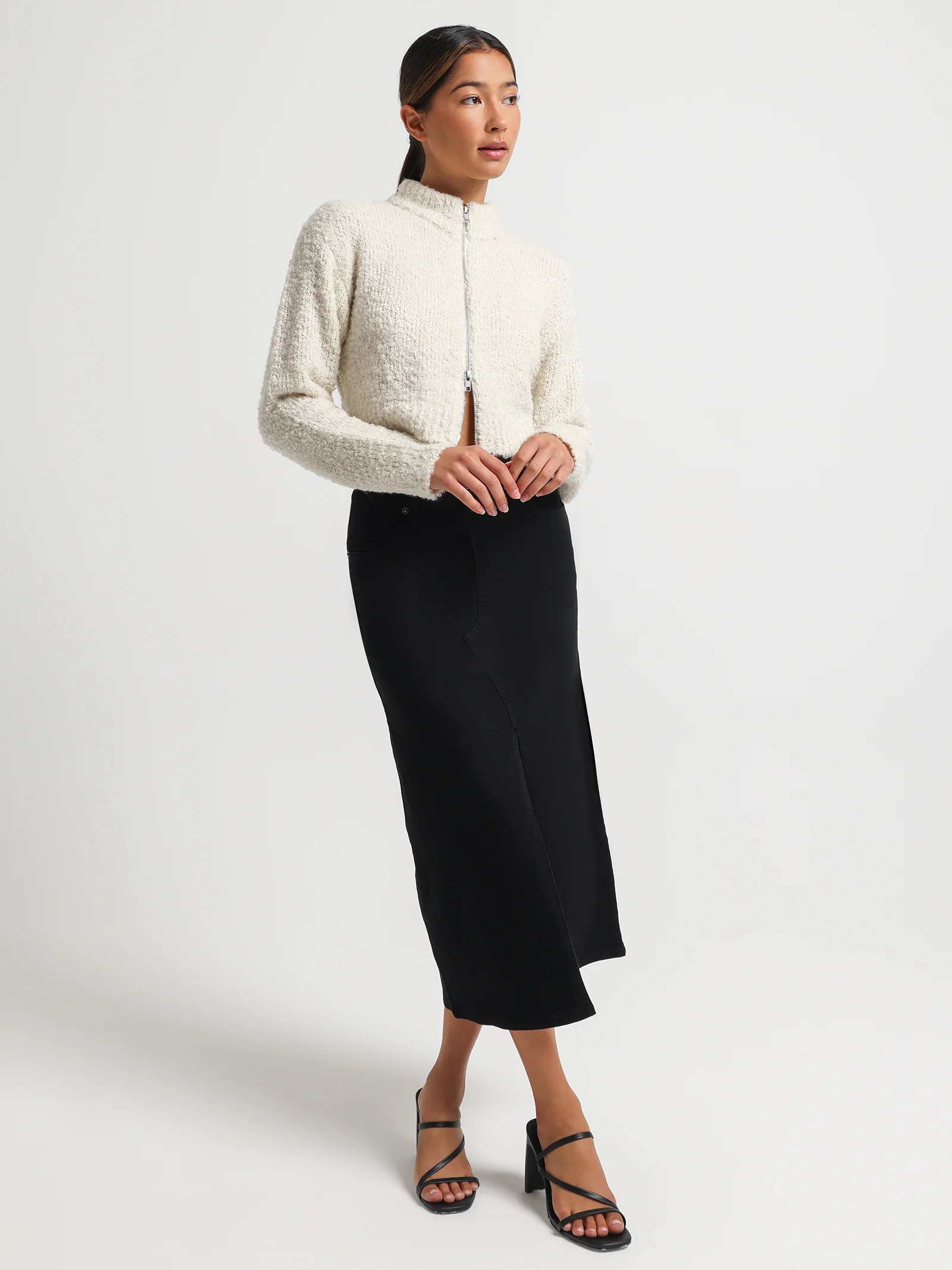 Amber Knit Bomber - Image 4