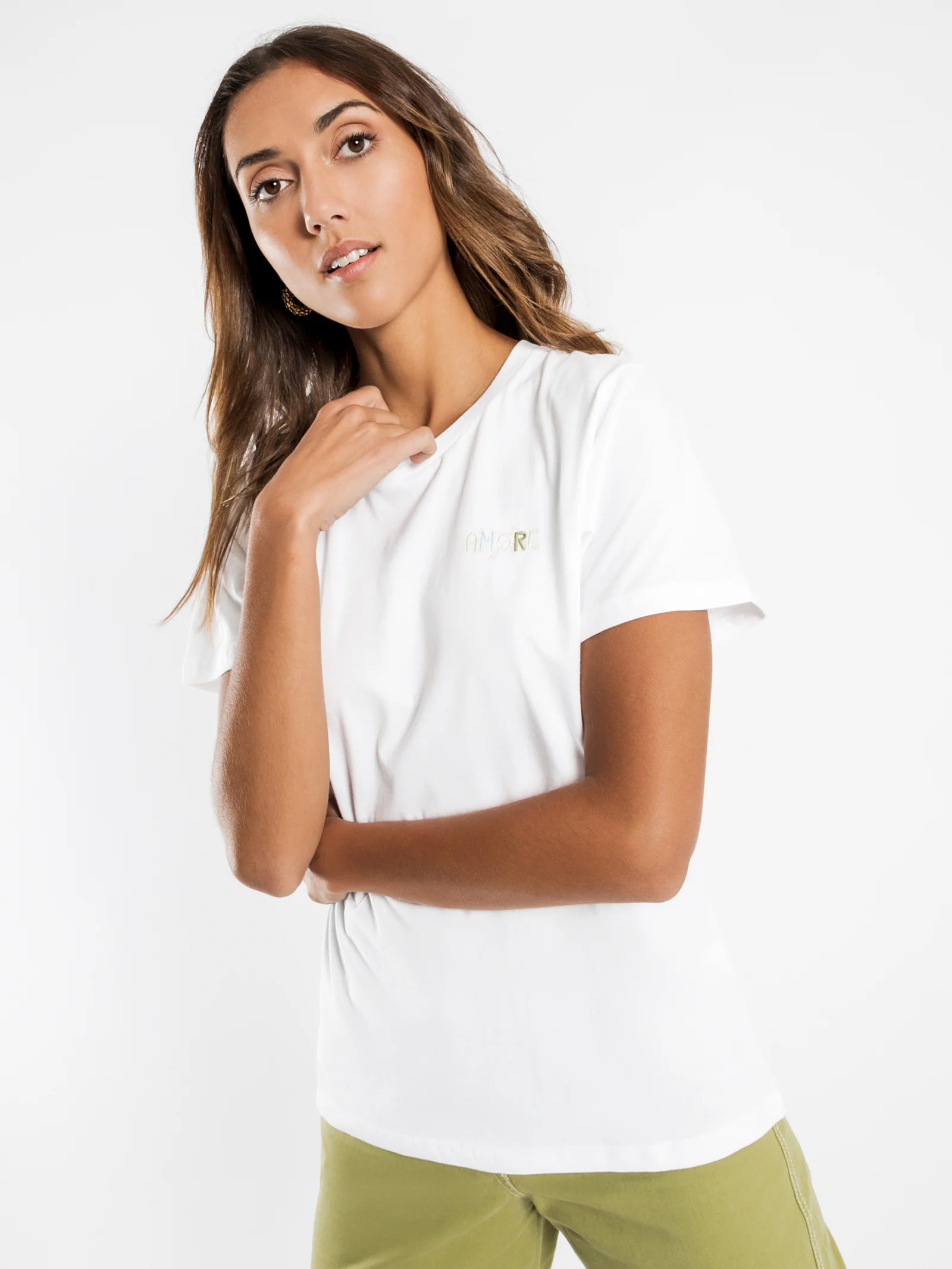 Amore Slogan T-Shirt - Image 3