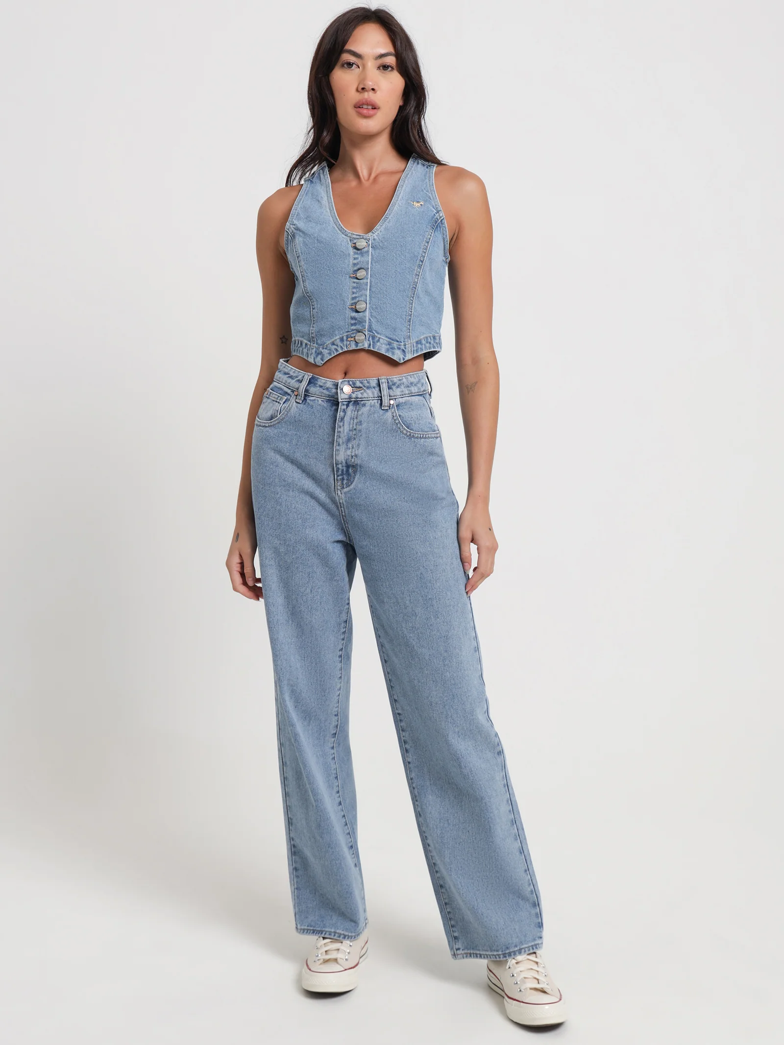 Amy Denim Vest - Image 4