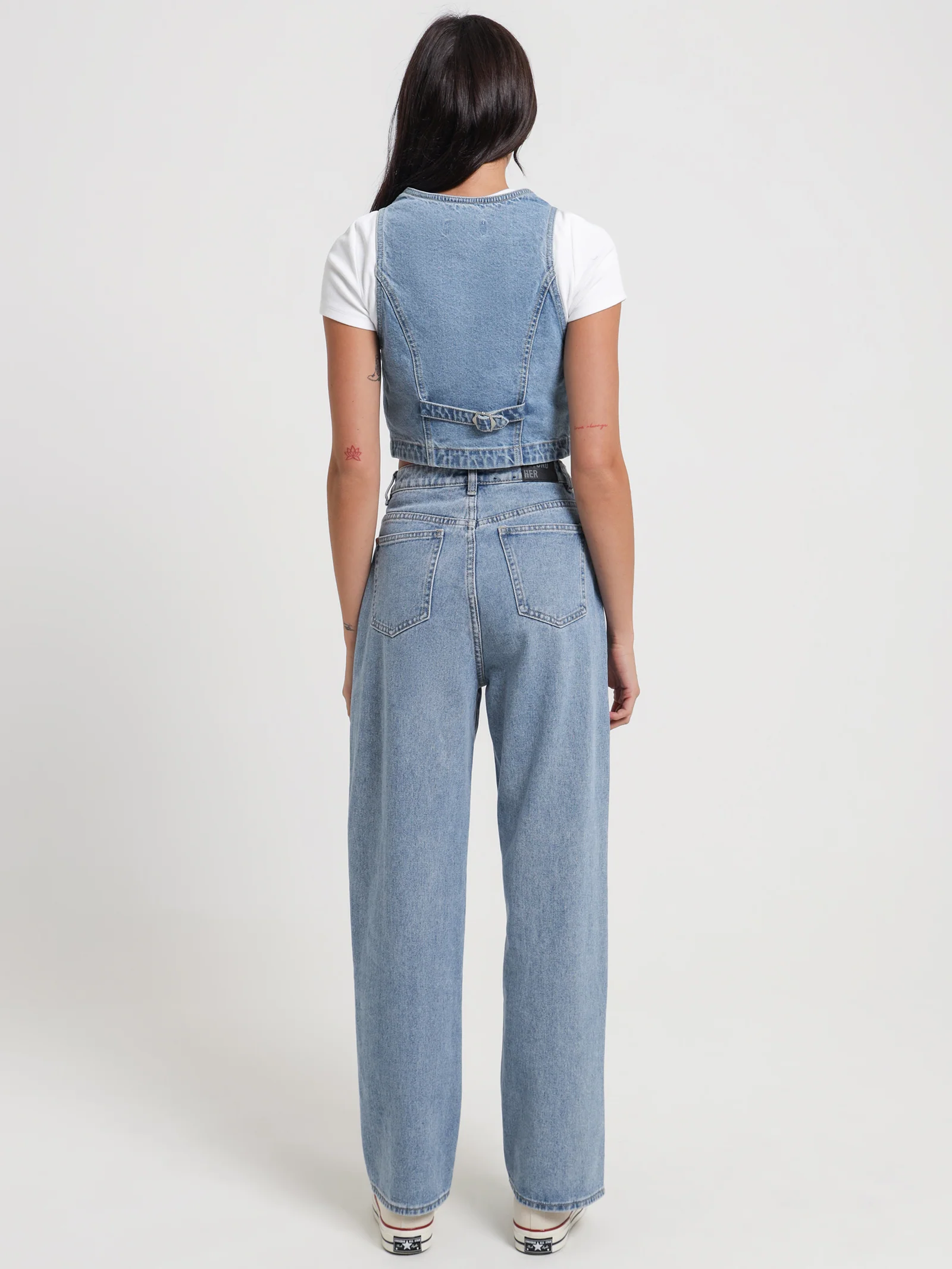 Amy Denim Vest - Image 6