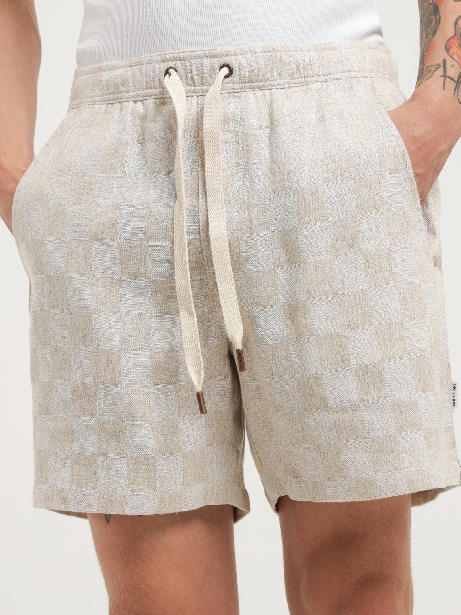 Anders Linen Shorts - Image 3