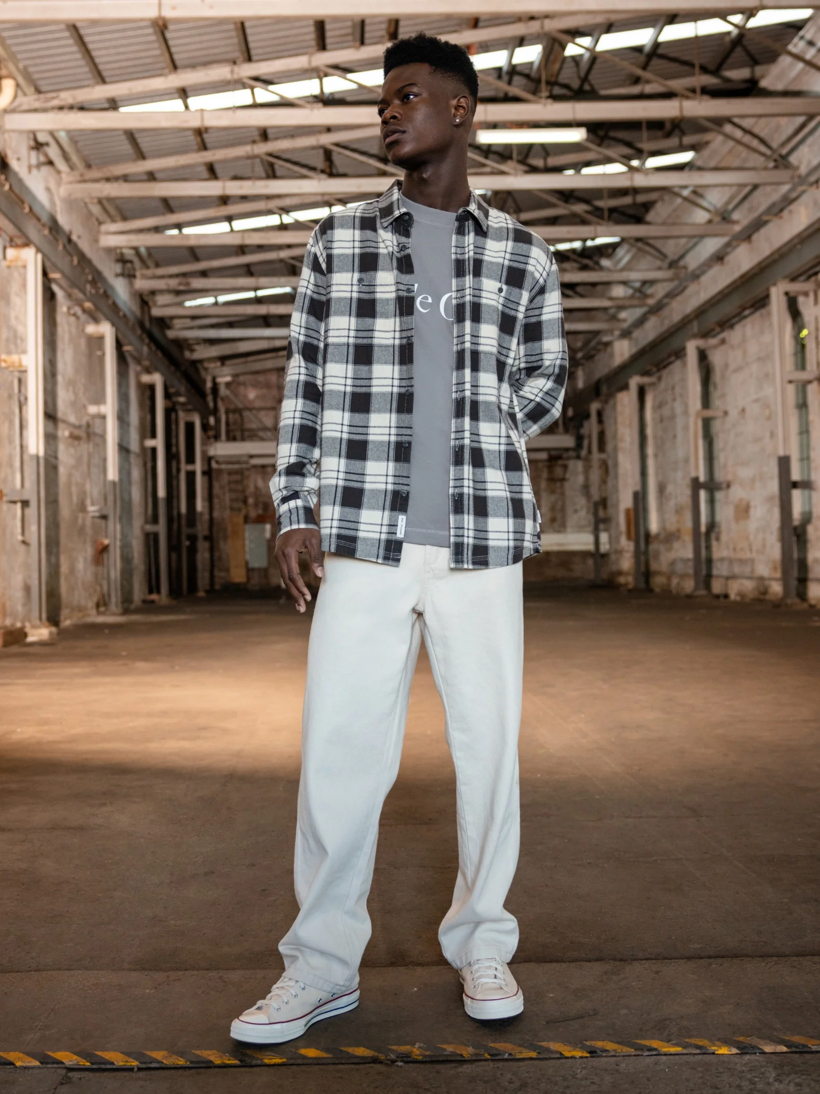Anderson Plaid Long Sleeve Shirt - Image 2