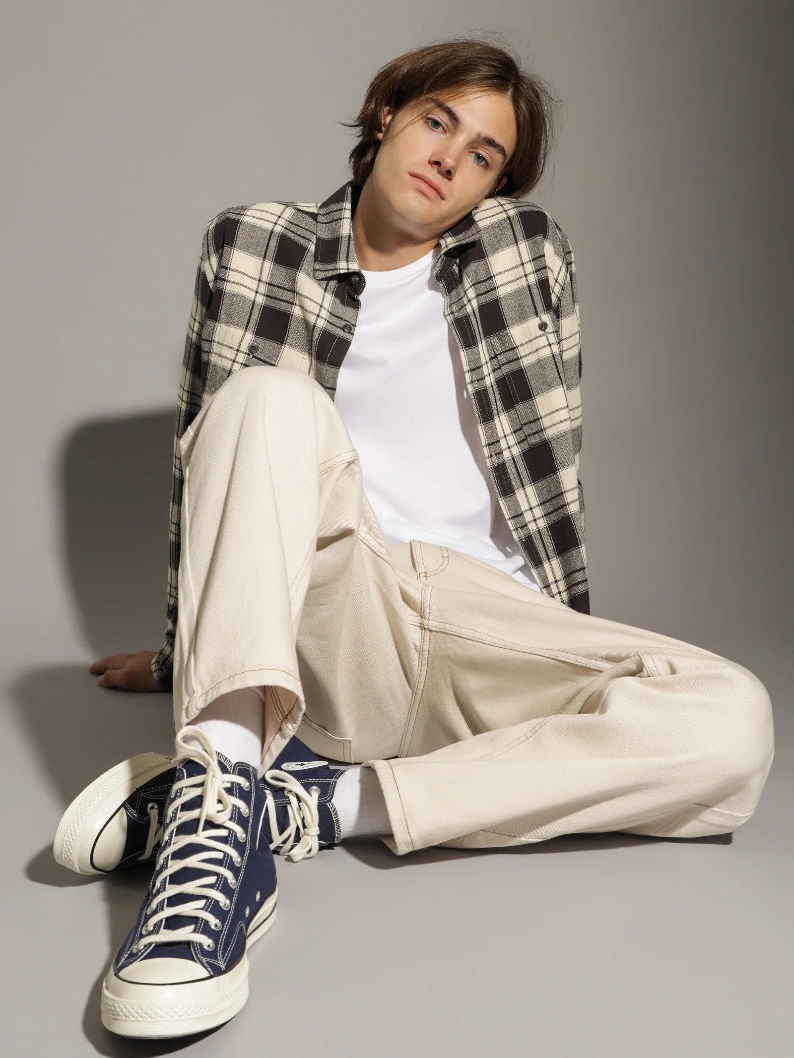 Anderson Plaid Long Sleeve Shirt - Image 4