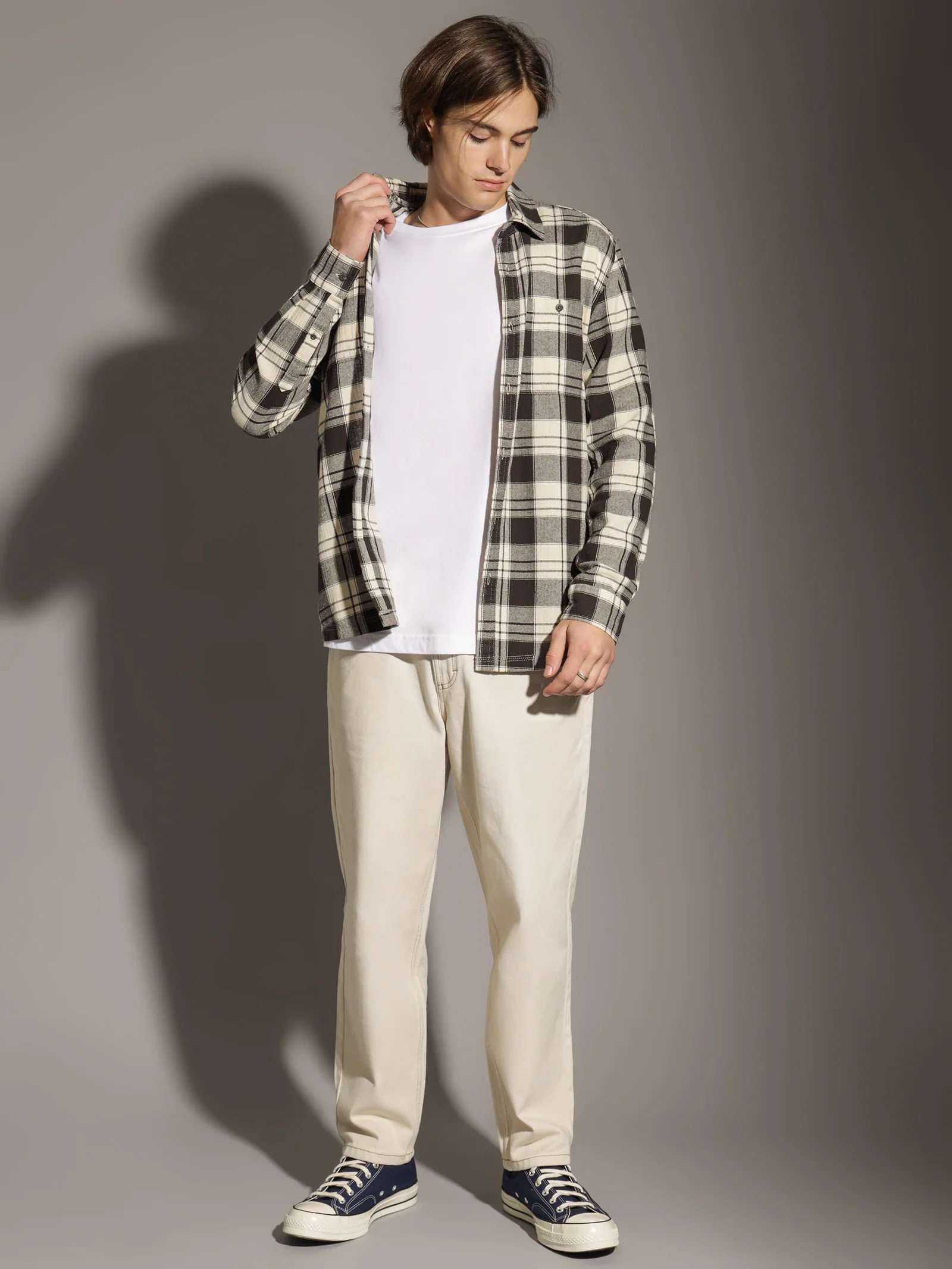 Anderson Plaid Long Sleeve Shirt - Image 6