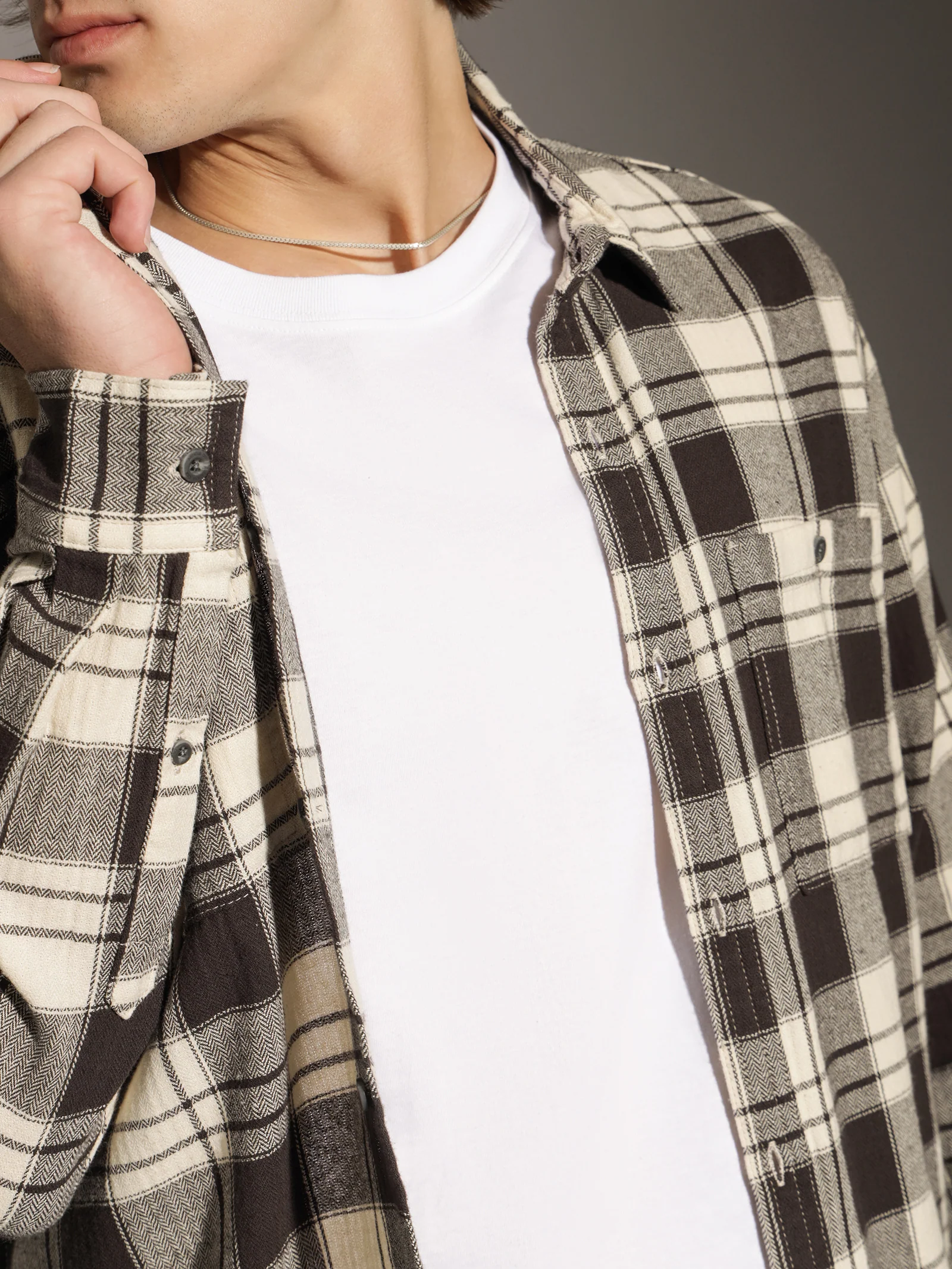 Anderson Plaid Long Sleeve Shirt - Image 7