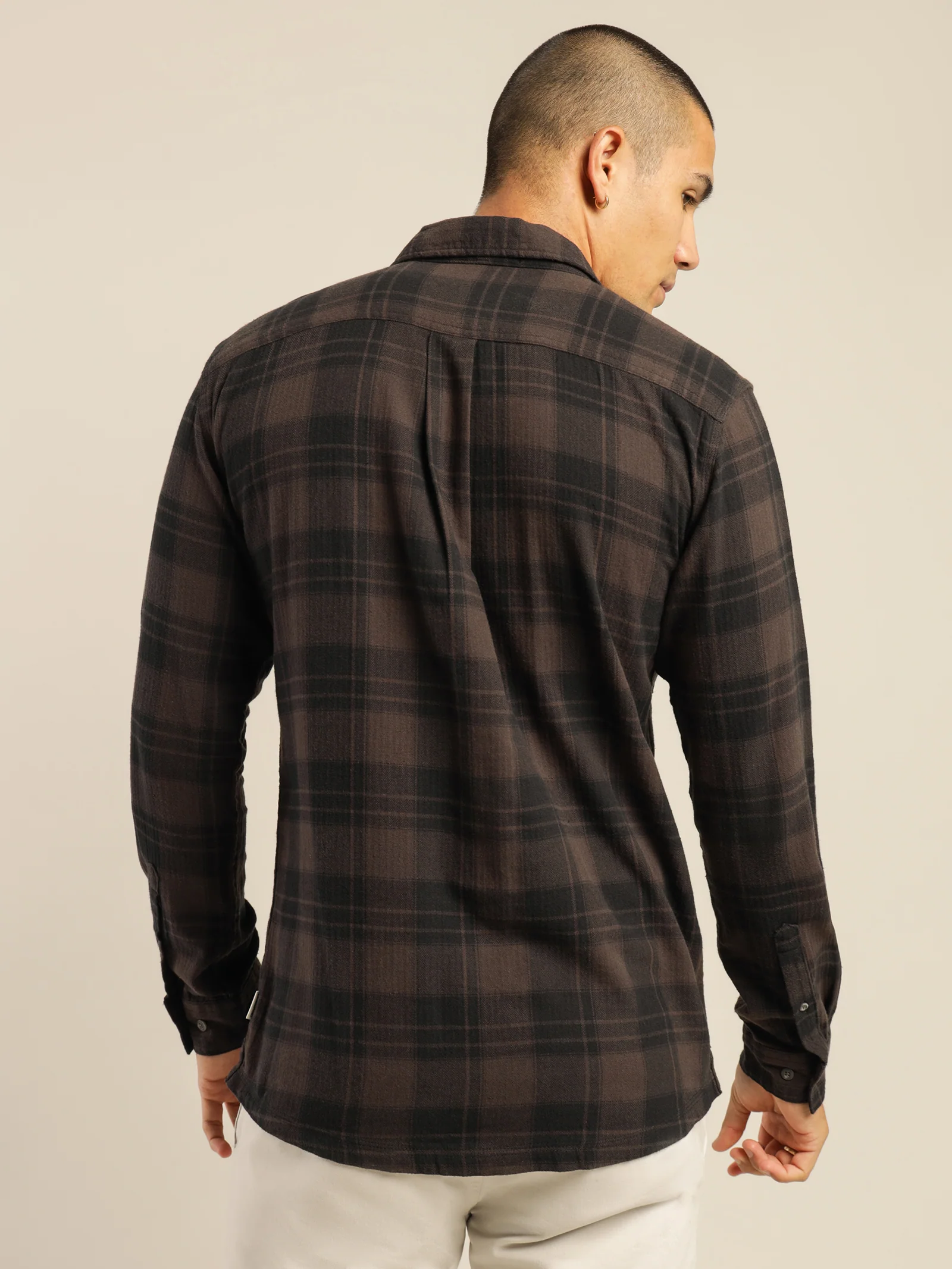 Anderson Plaid Long Sleeve Shirt - Image 7