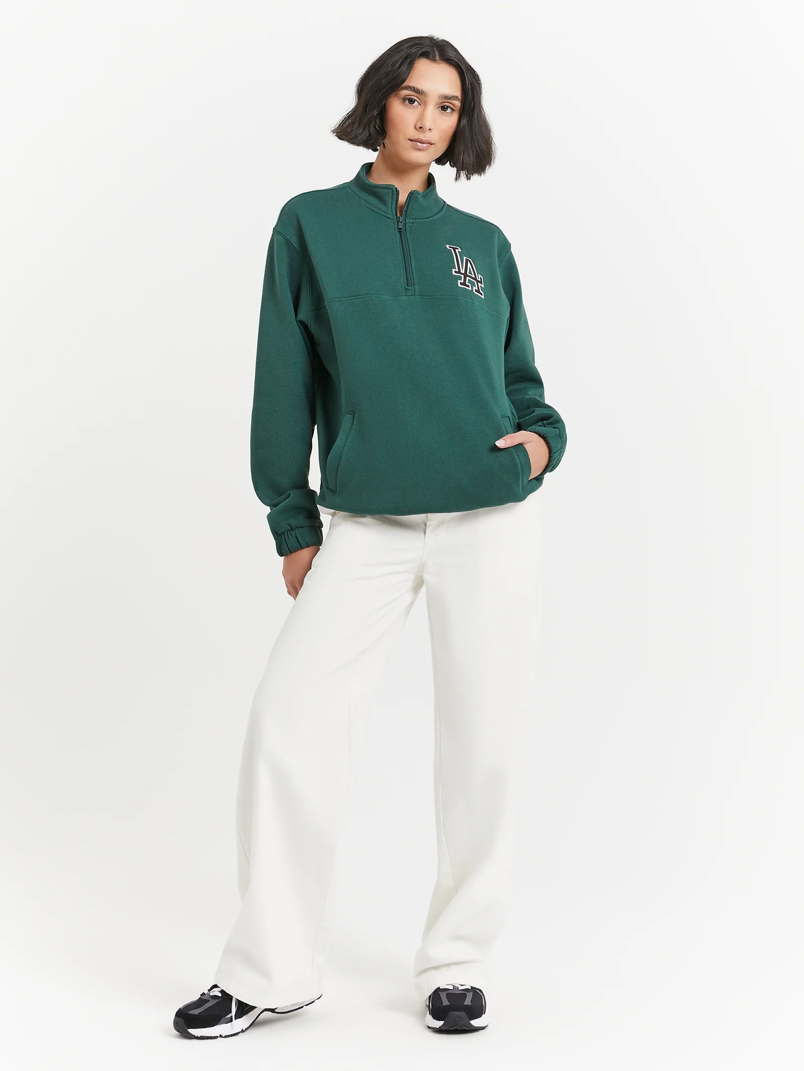 Animal 1/4 Zip Neck Crew - Image 2