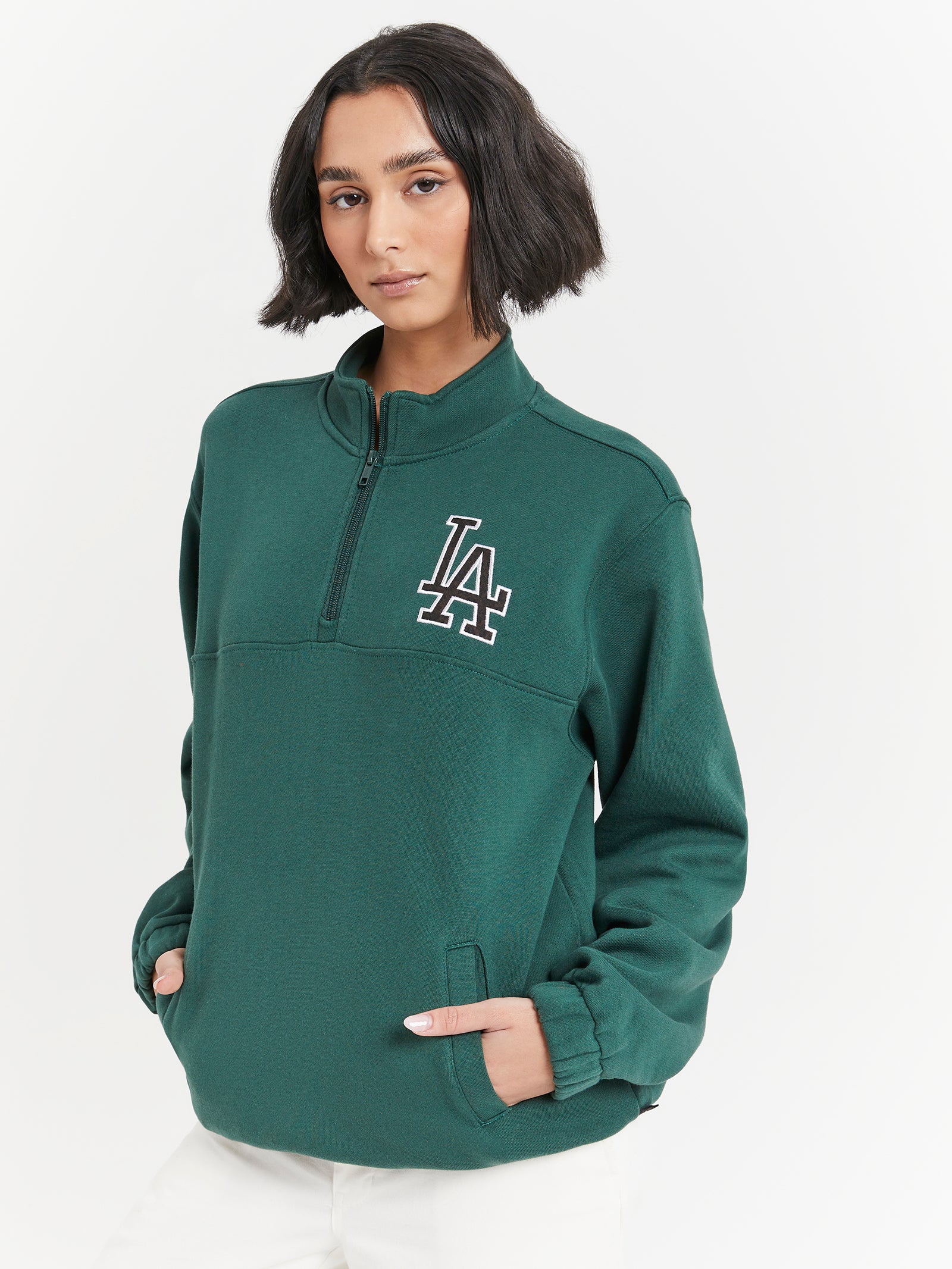 Animal 1/4 Zip Neck Crew - Image 3